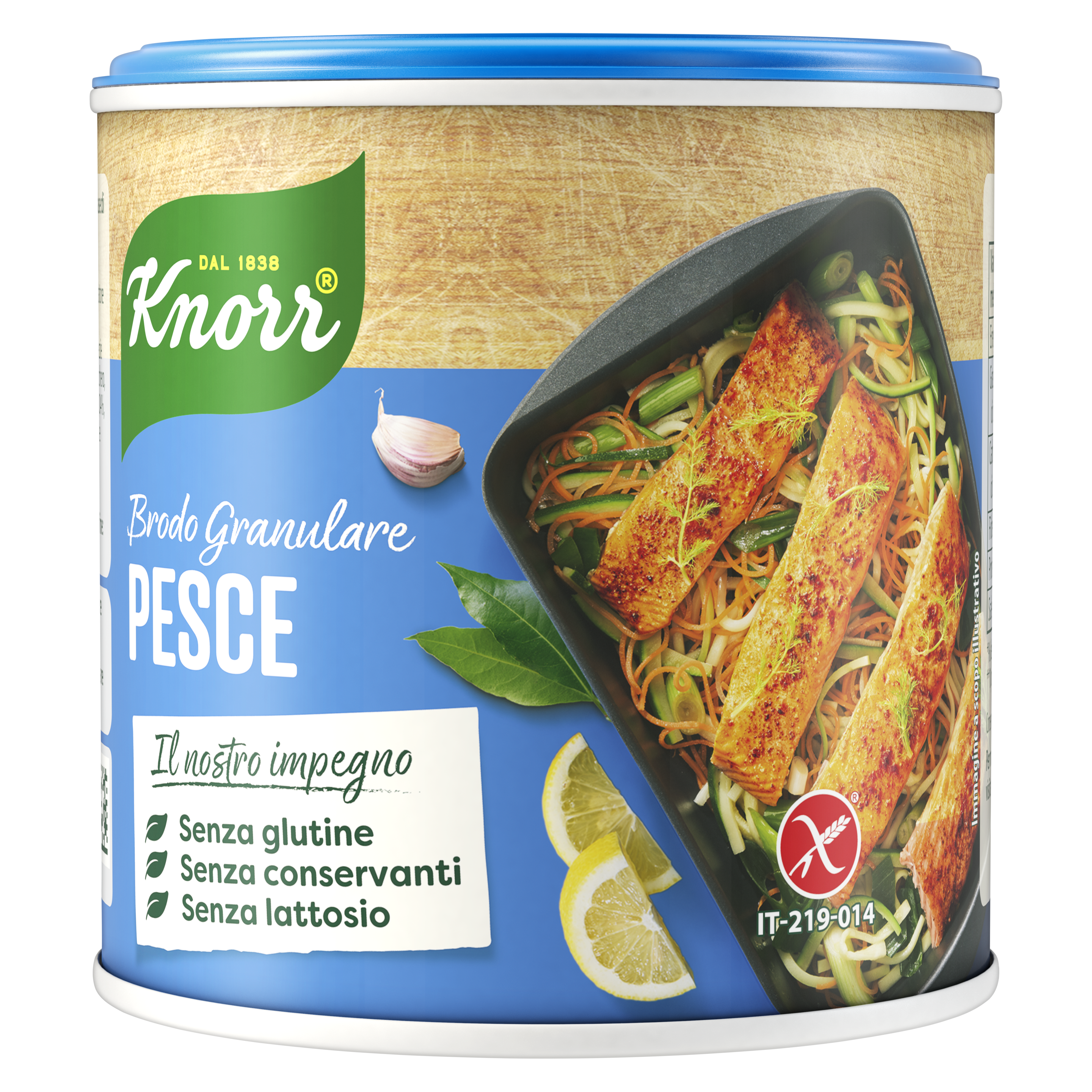 Brodo Granulare Pesce packshot