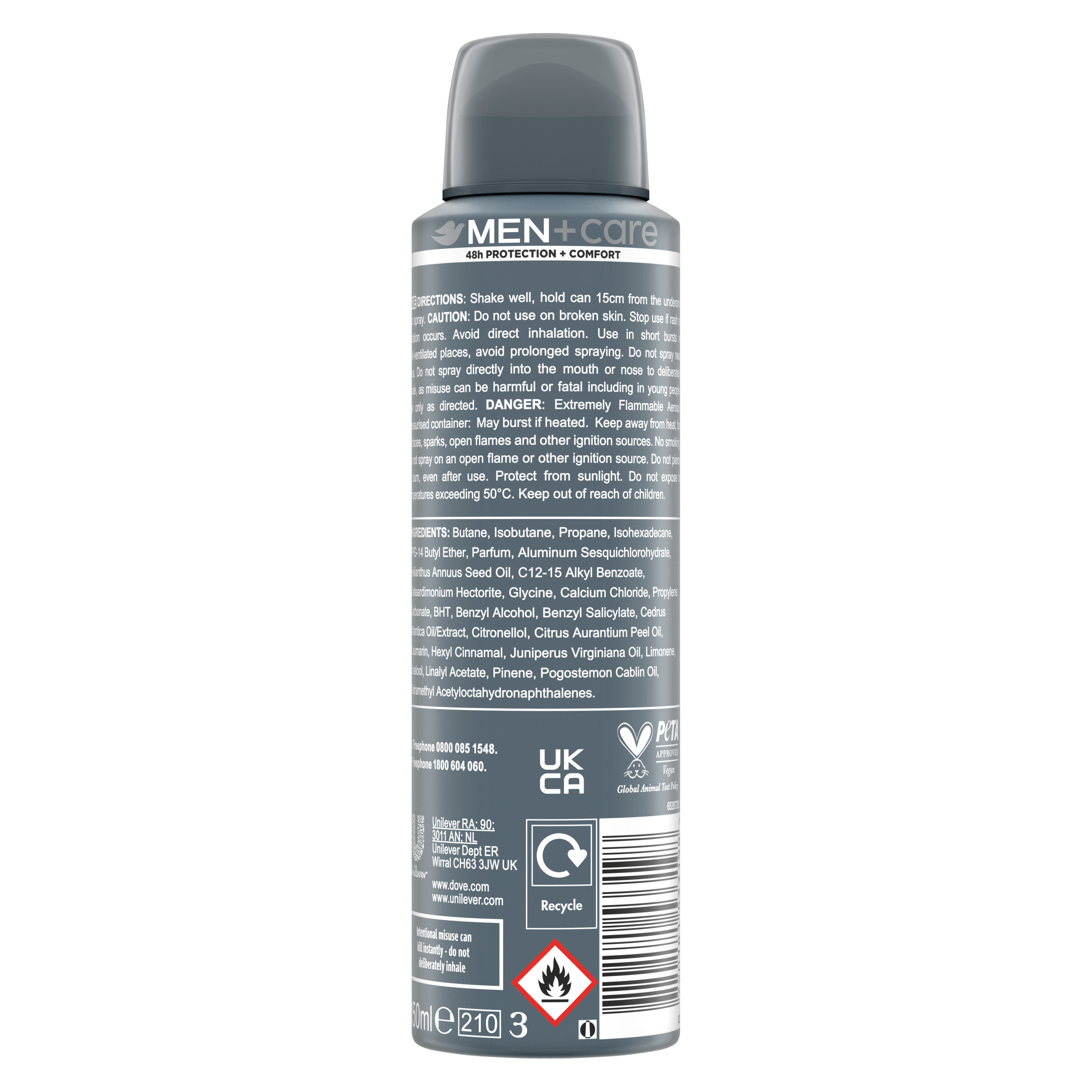 Dove Men Care Fresh Antiperspirant Deodorant Aerosol