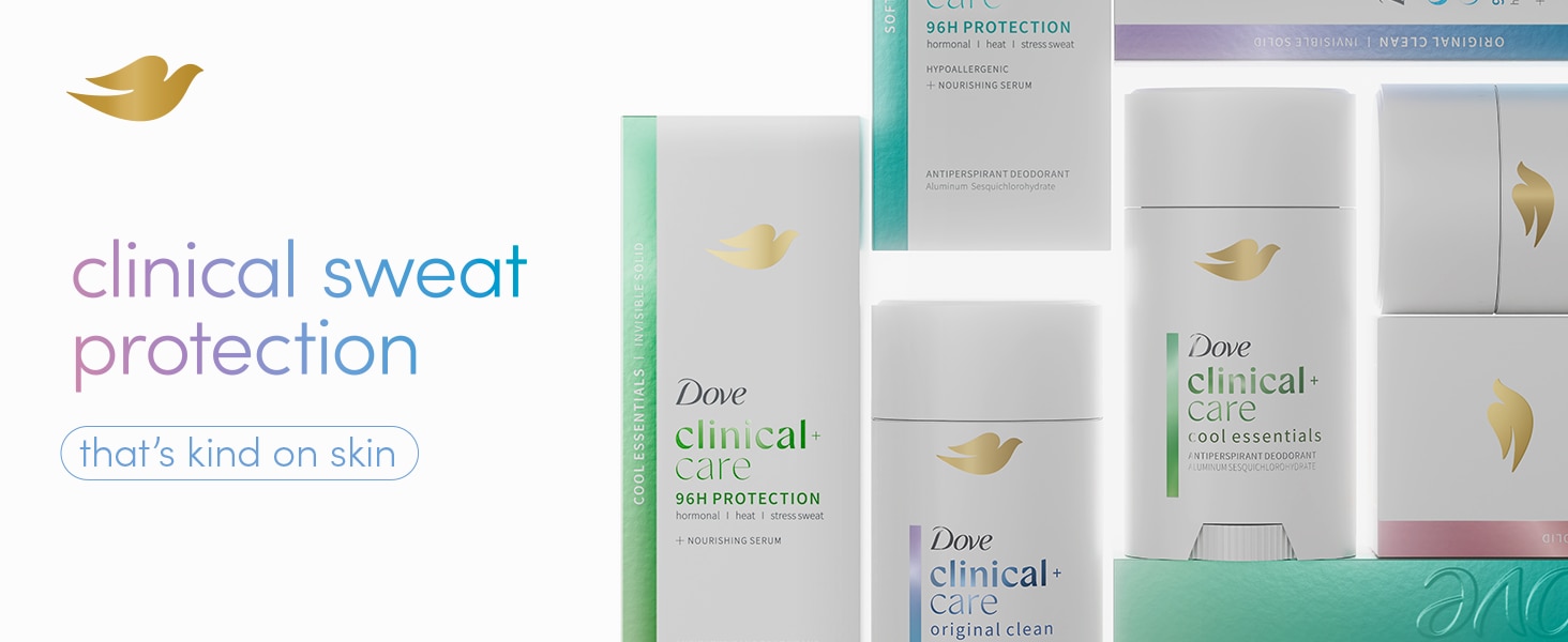 Clinical Soft Sensitive Antiperspirant Invisible Solid Stick – Dove packshot