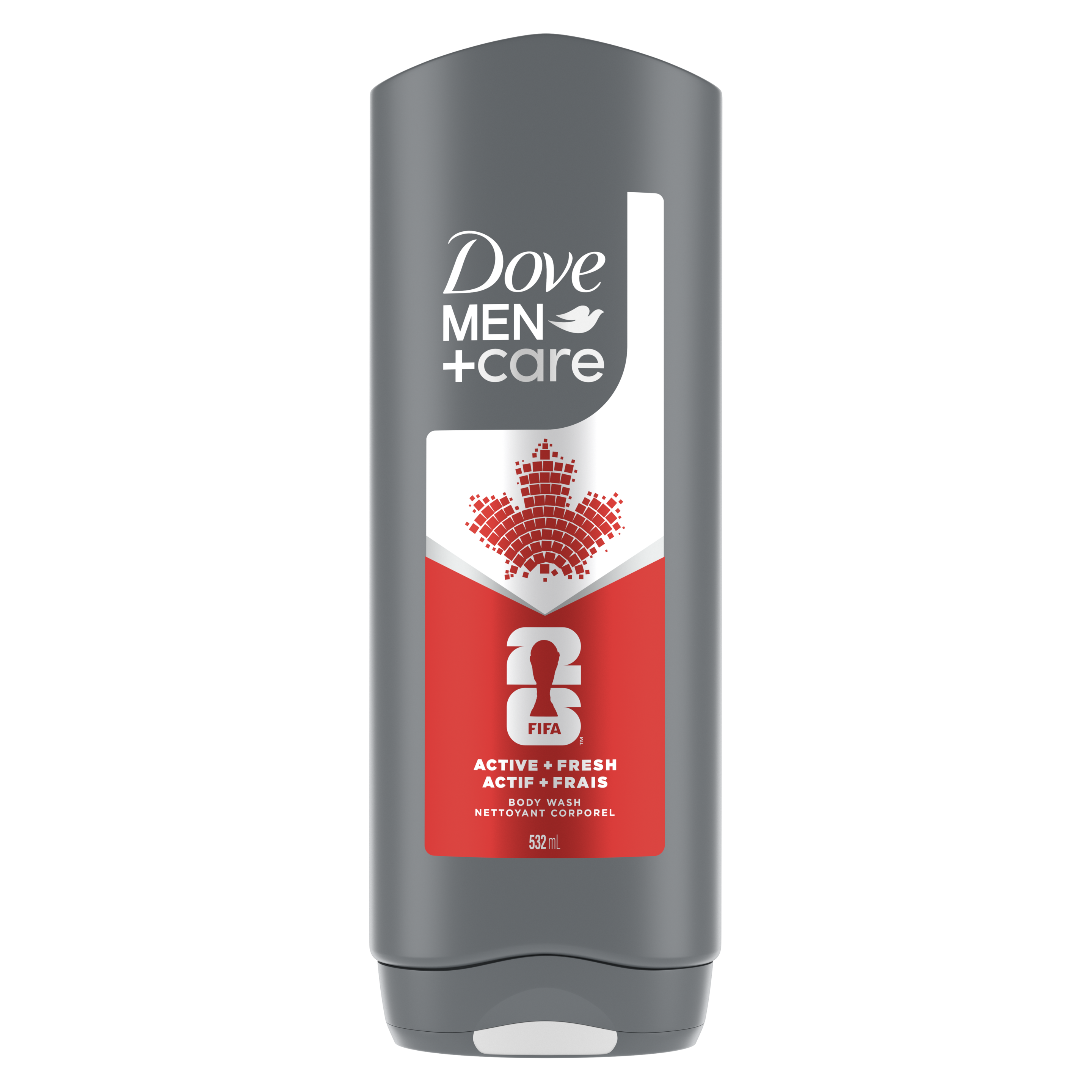 Dove Men+Care 3N1 Active + Fresh Body Wash 532ml