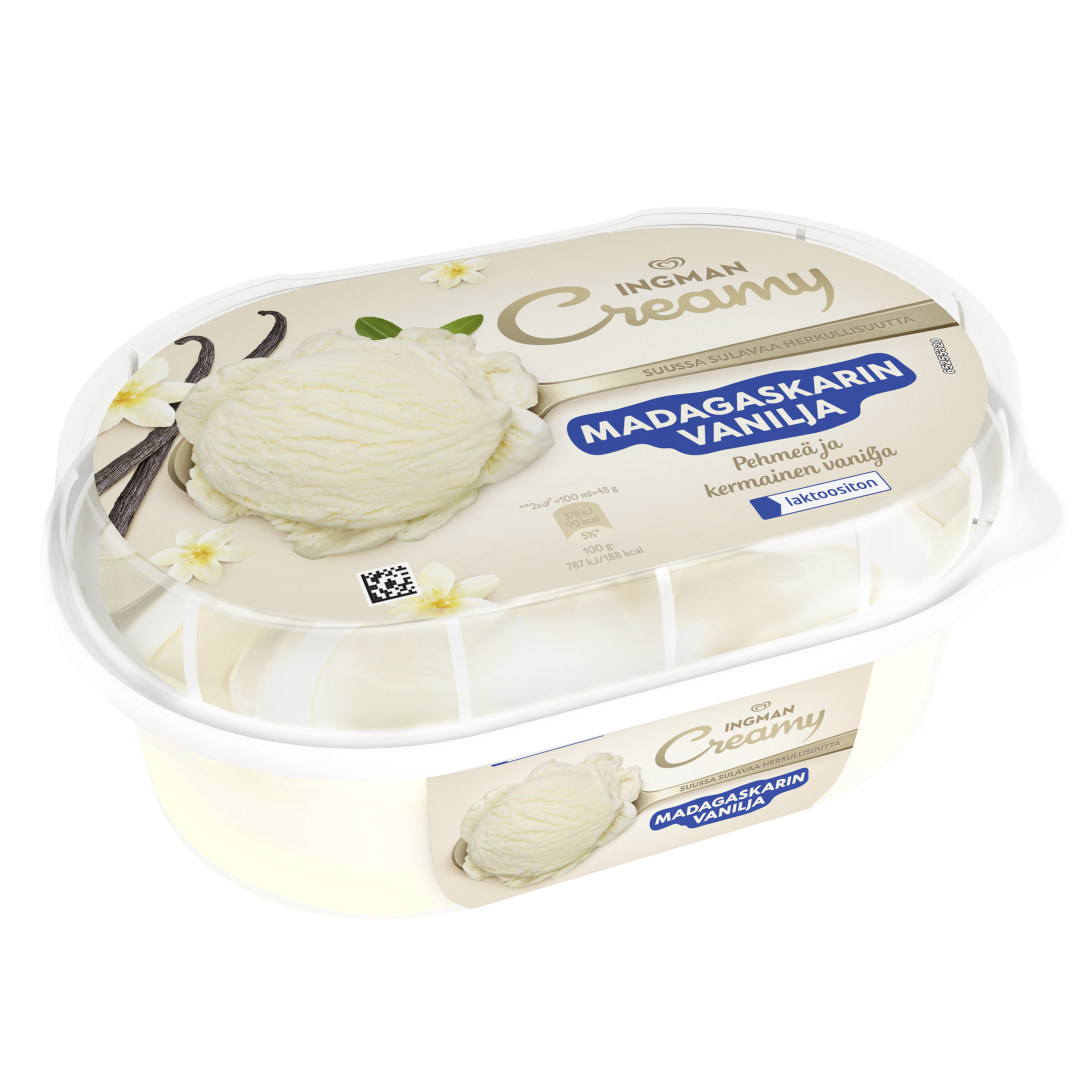 Ingman Creamy Madagaskarin Vanilja laktoositon packshot