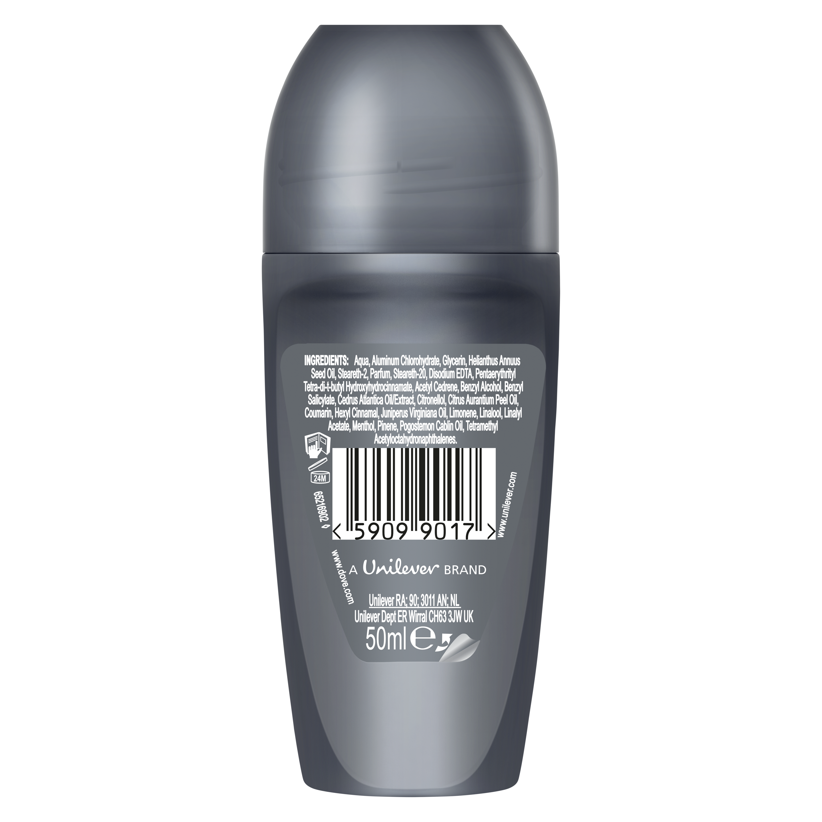 Dove Men+Care Fresh Deodorant with ¼ moisturising cream Anti-Perspirant Roll On