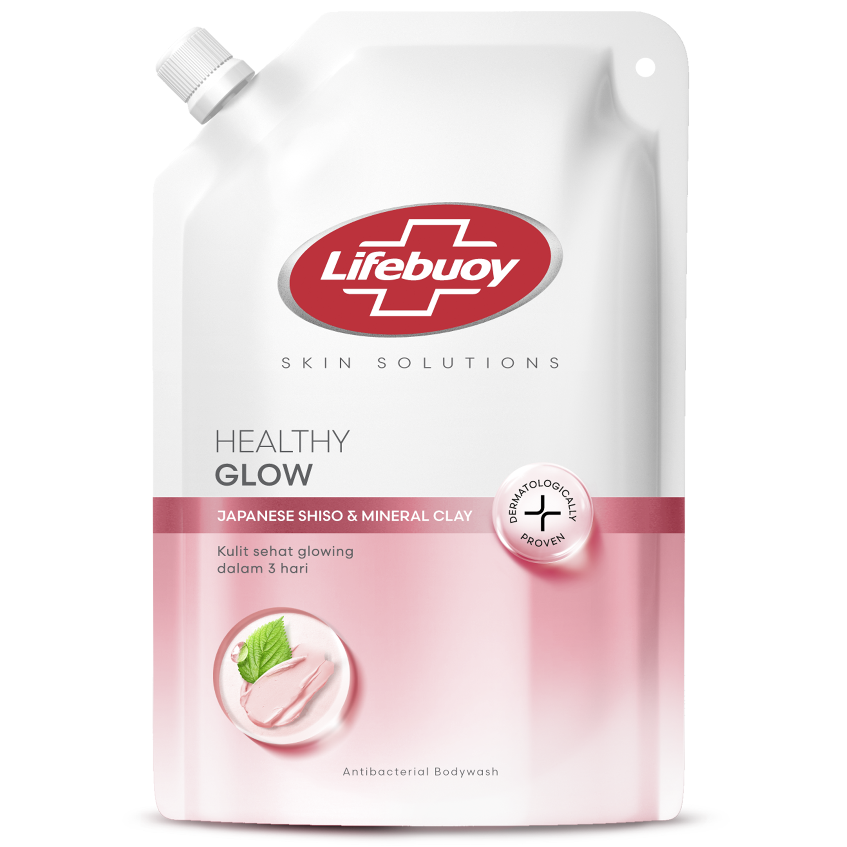 LIFEBUOY SABUN MANDI CAIR JAPANESE SHISO REFILL 380G