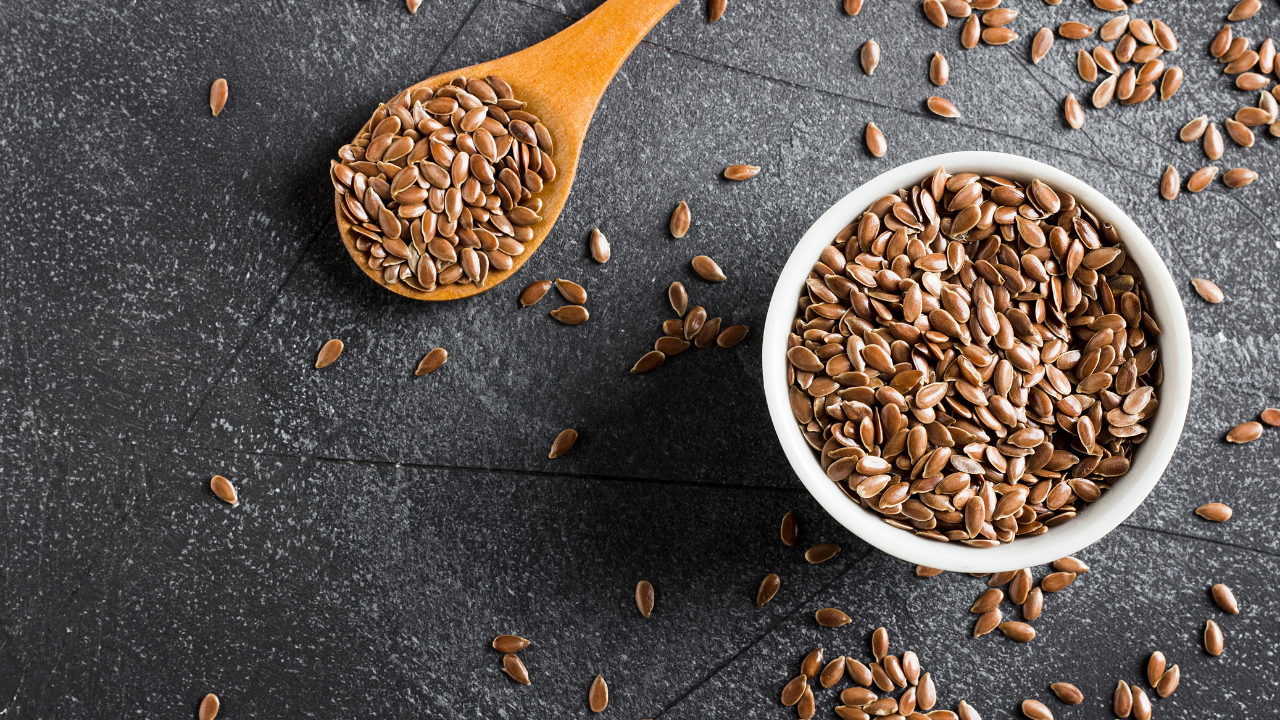 Flaxseeds – Vitamin E and Omega-3s