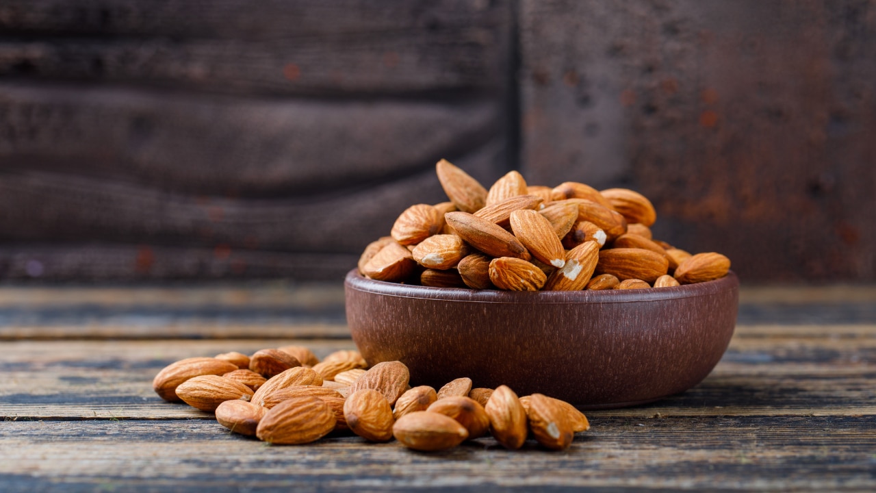 Almonds – Biotin and Vitamin E Boost