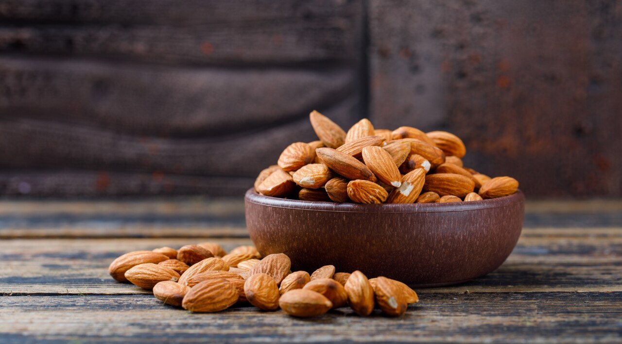 Almonds – Biotin and Vitamin E Boost