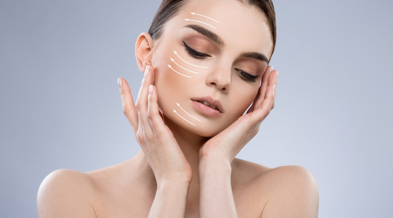 Contour for Diamond Face Image