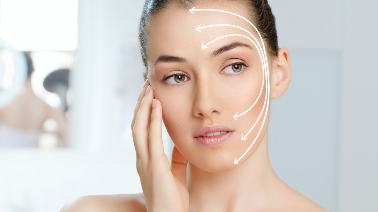 Contour for Round Face Image