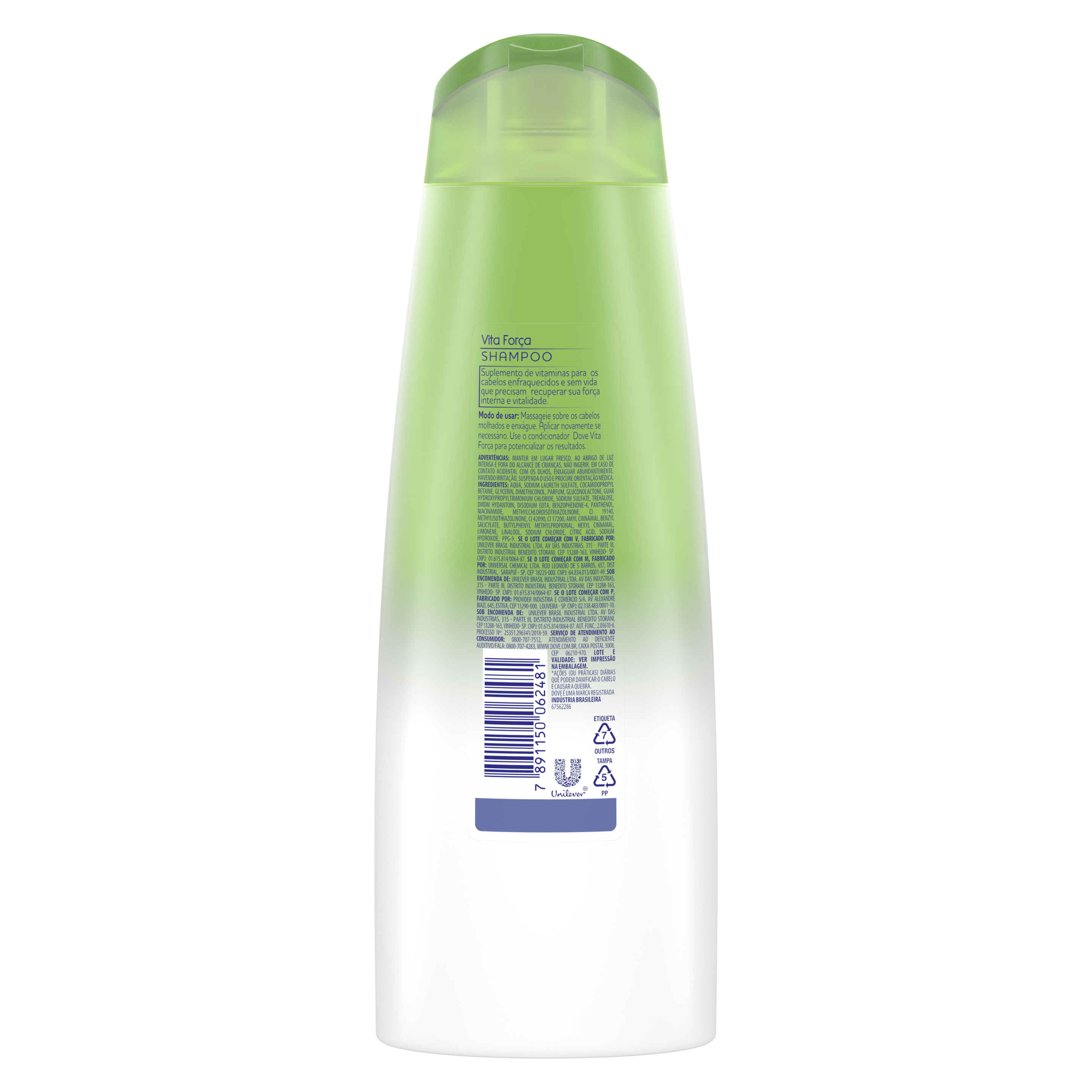 Dove Shampoo Detox Purificante