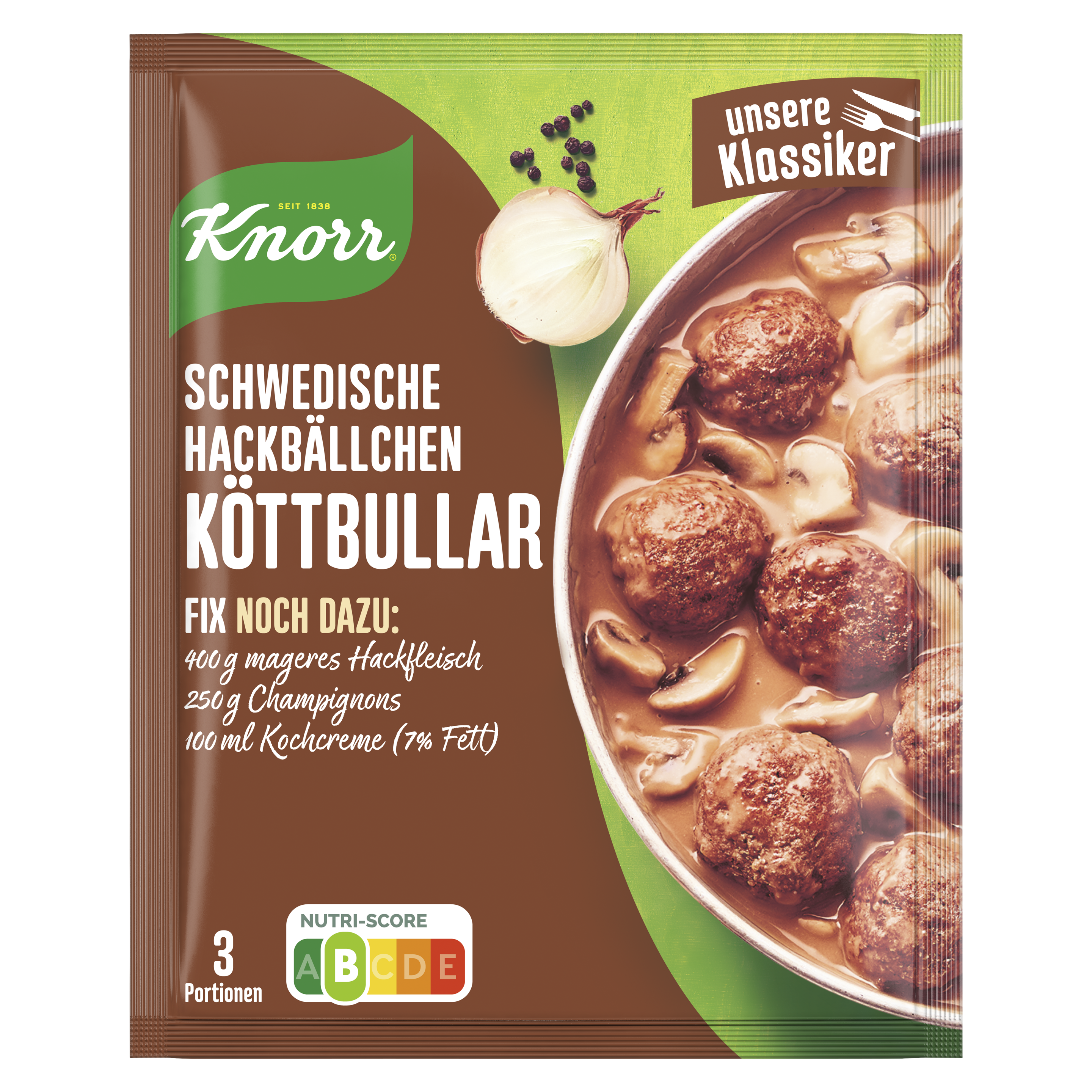 Knorr Fix Schwedische Hackbällchen Köttbullar 49 g
