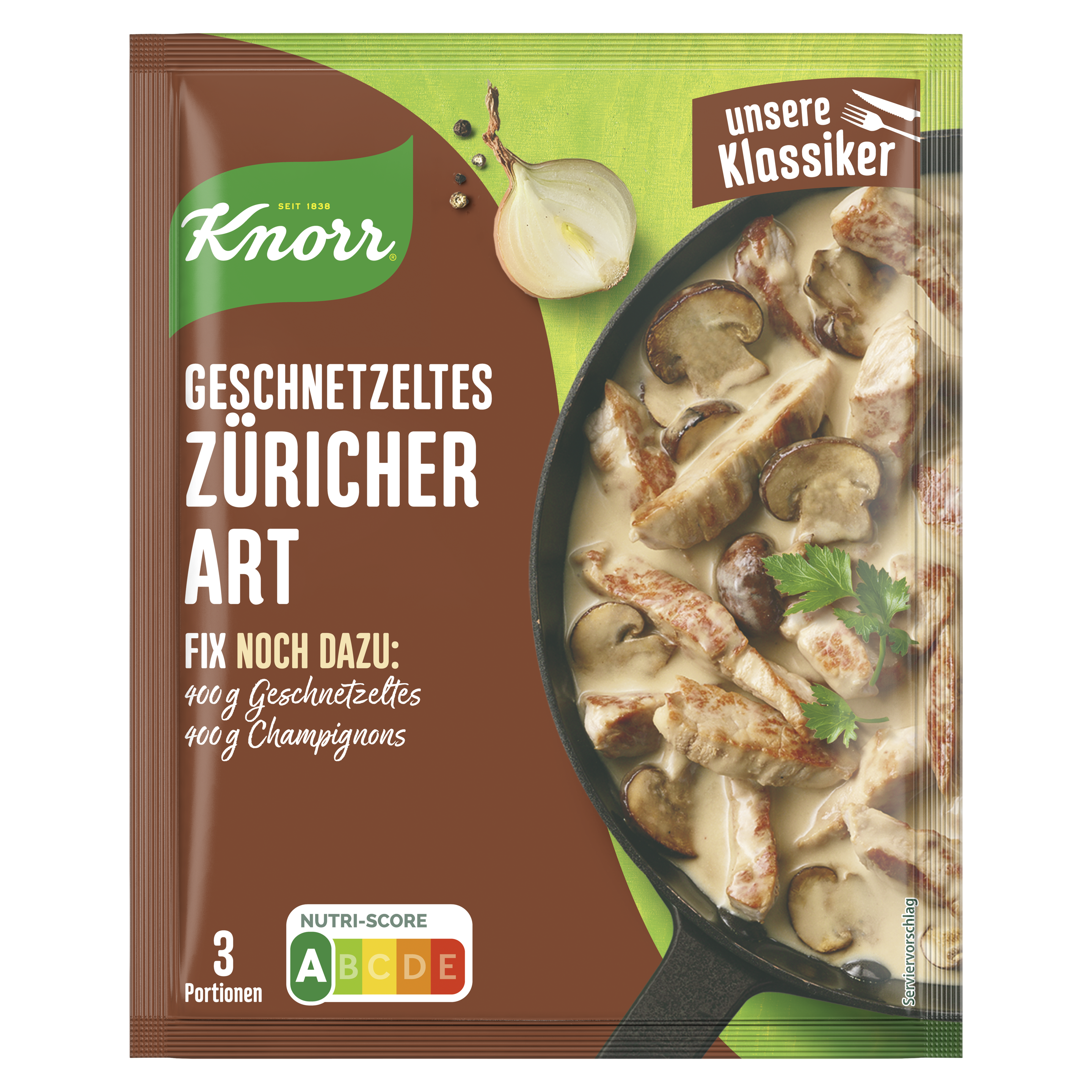 Knorr Fix Züricher Geschnetzeltes 54 g packshot