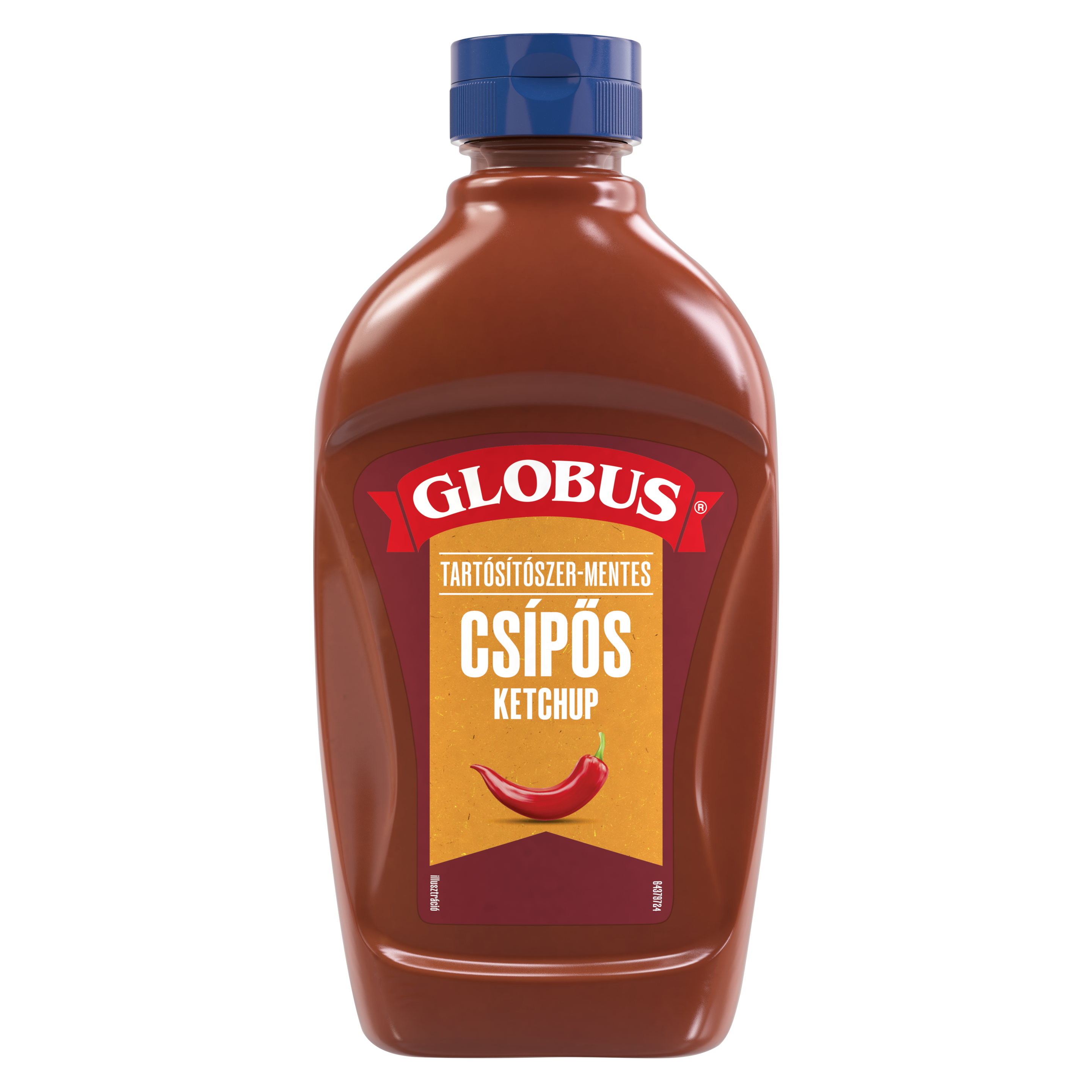 Globus Csípős Ketchup 470 g packshot