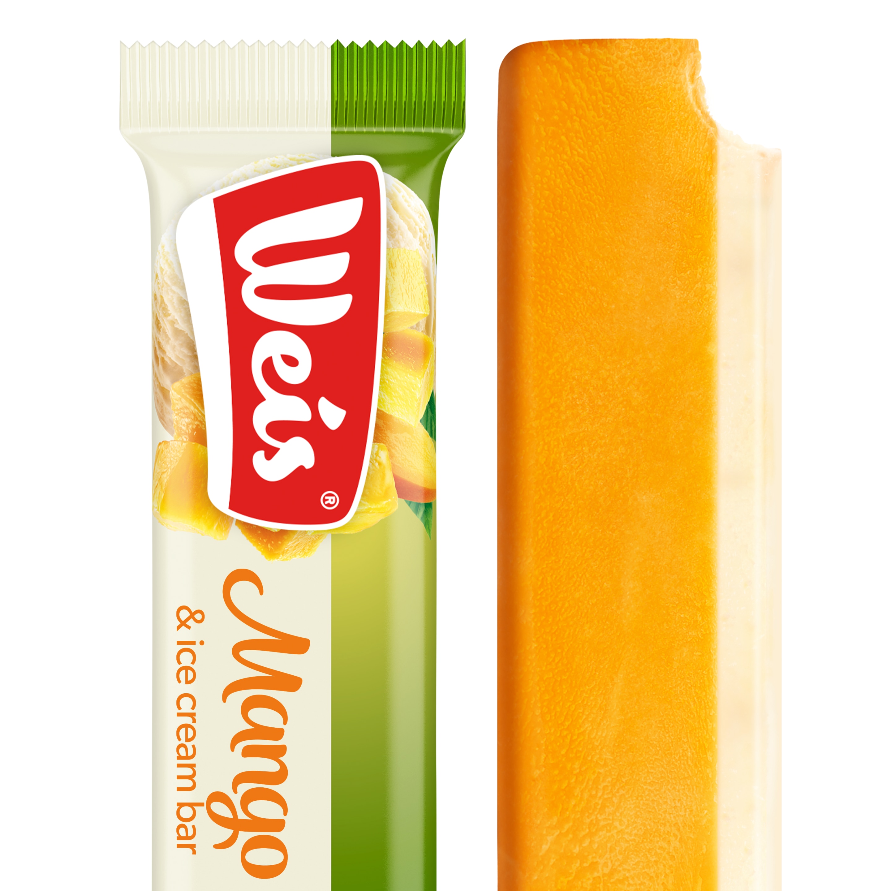 Weis Mango & Ice Cream Bar OOH 70ml packshot