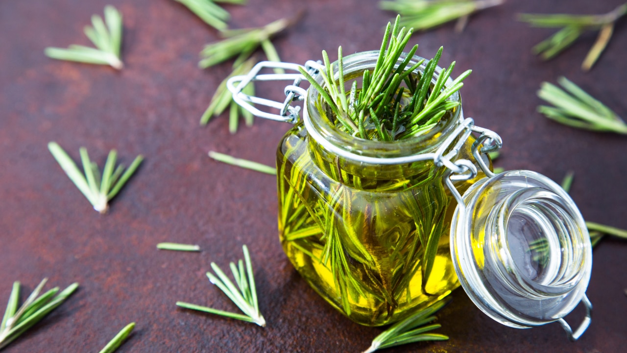 For Hair Growth Support : Argan Oil + Rosemary Oil Scalp Massage