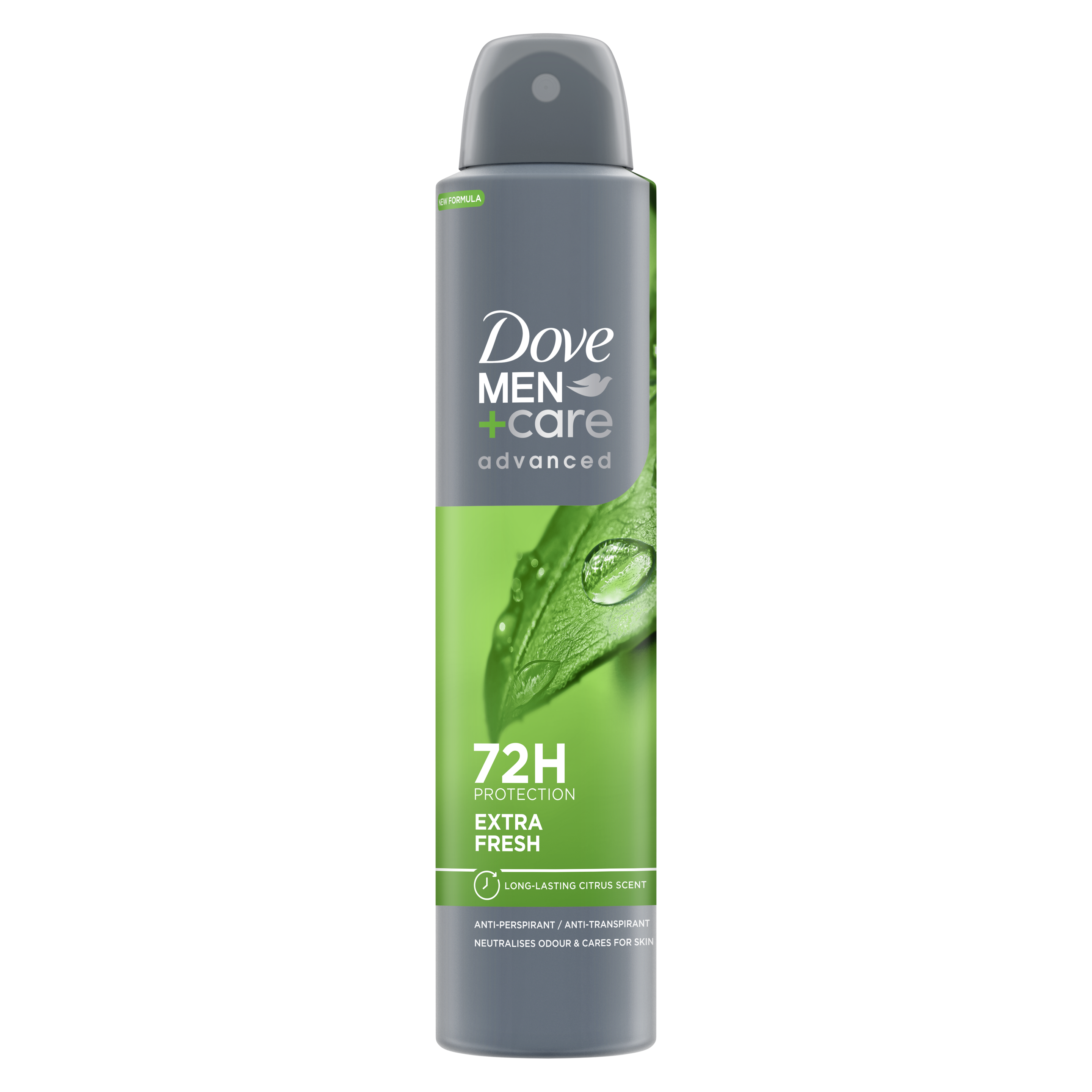 Dove Men+Care Advanced Extra Fresh Antiperspirant Deodorant Aerosol 200ml packshot