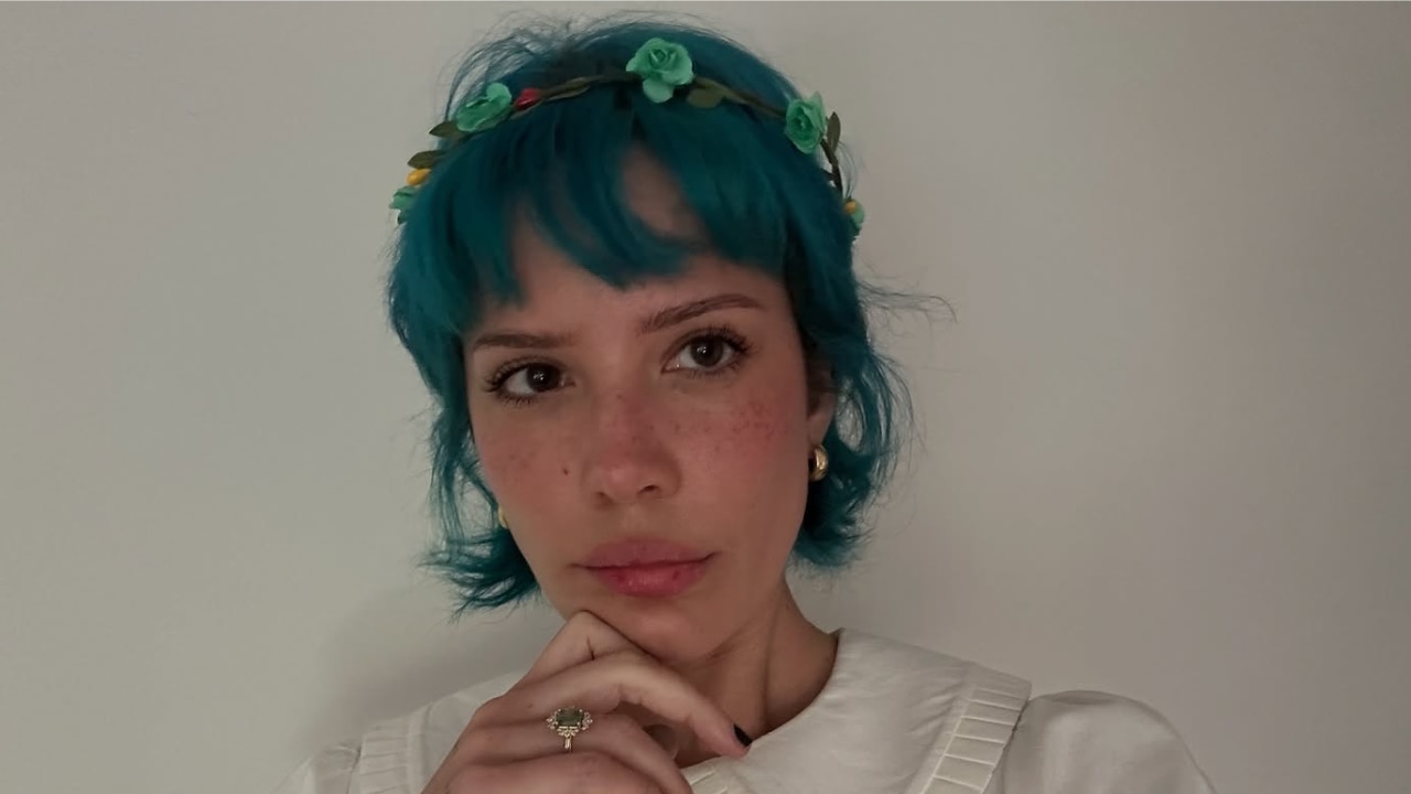 Curly Pixie with Bangs
