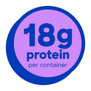 18g proteinper container