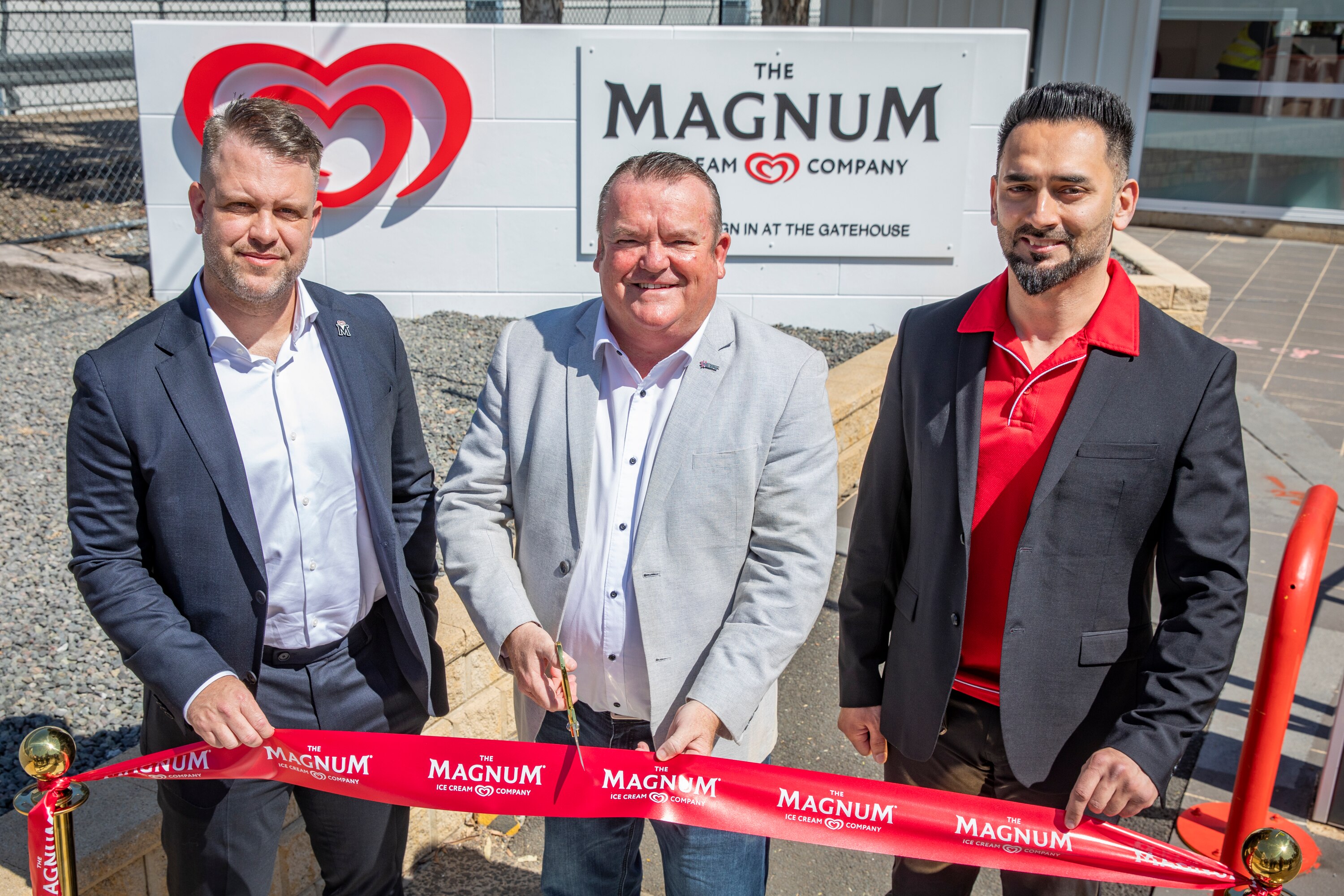 Scott Mingl (TMICC) Darcy Lound (Mayor of Campelltown) Waqas Zaheer (TMICC)