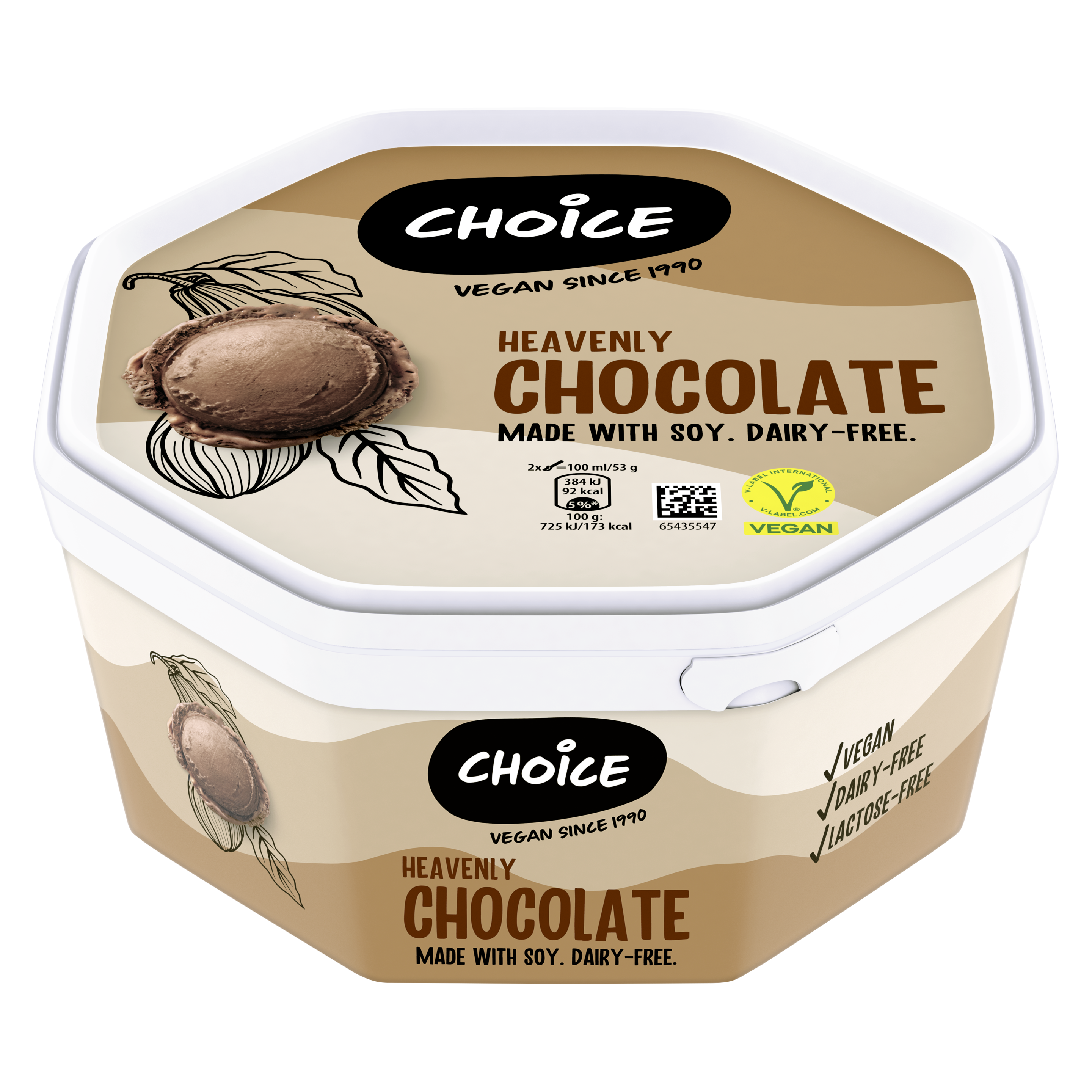 Choice Heavenly Chocolate (soy) packshot