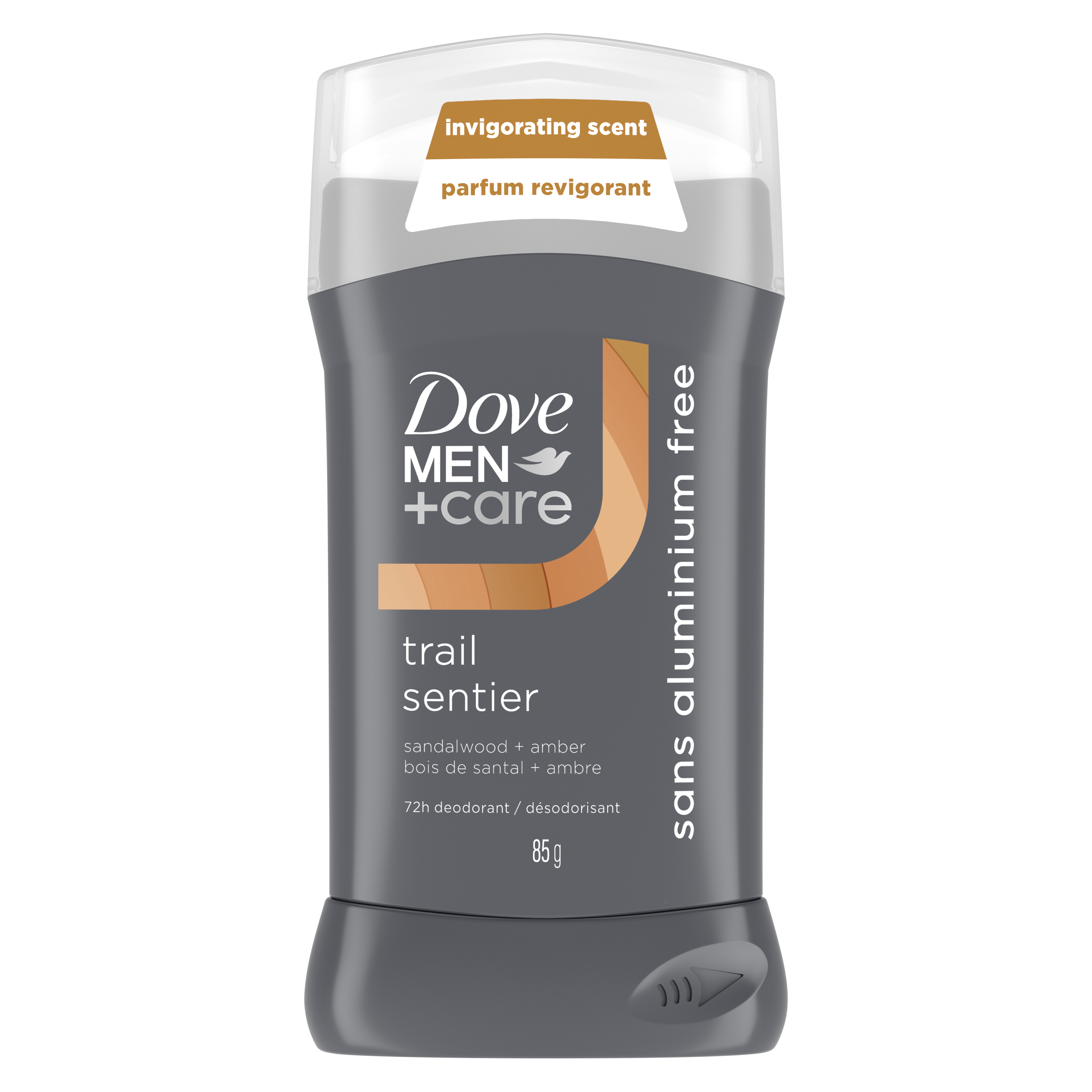 Dove Men+Care Deodorant Stick Trail Sandwalwood + Amber packshot