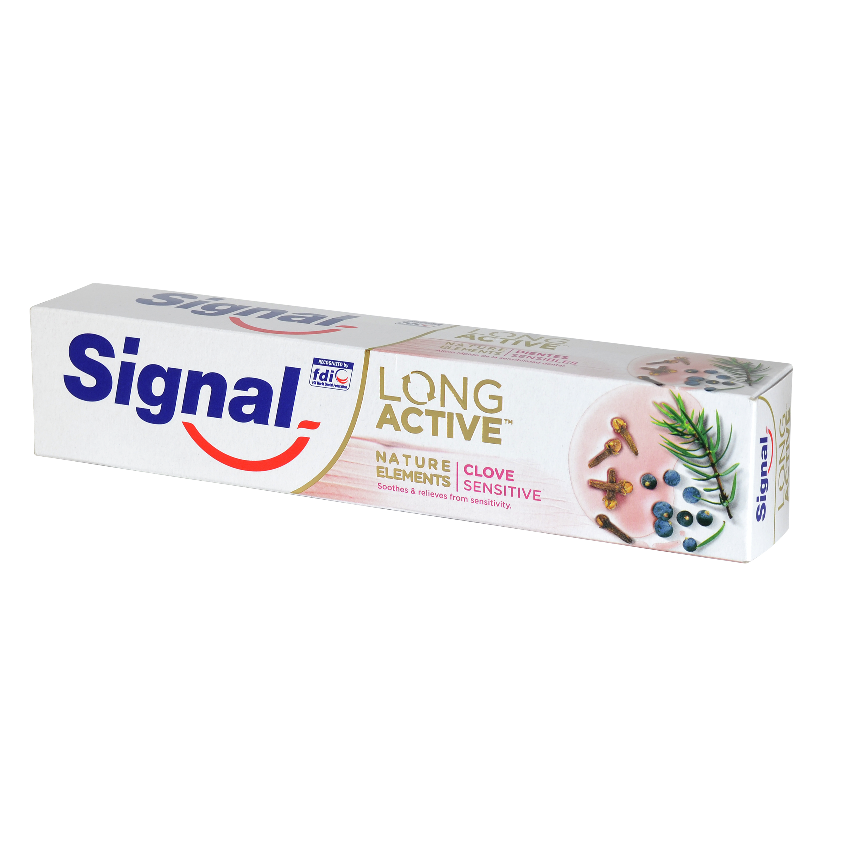 Signal zubní pasta Long Active Nature Elements Clove Sensitive 75ml