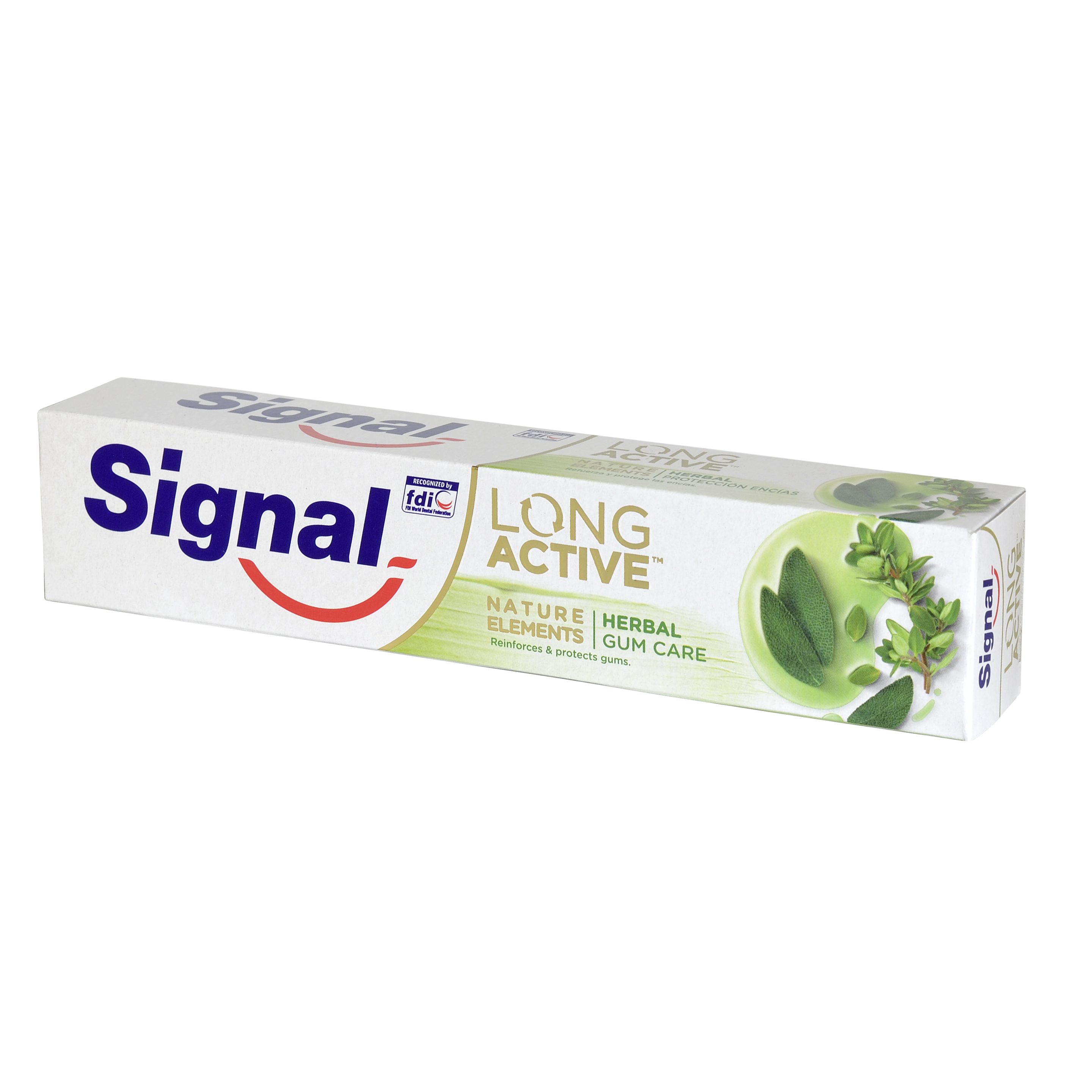 Signal zubná pasta Long Active Nature Elements Herbal Gum Care 75ml