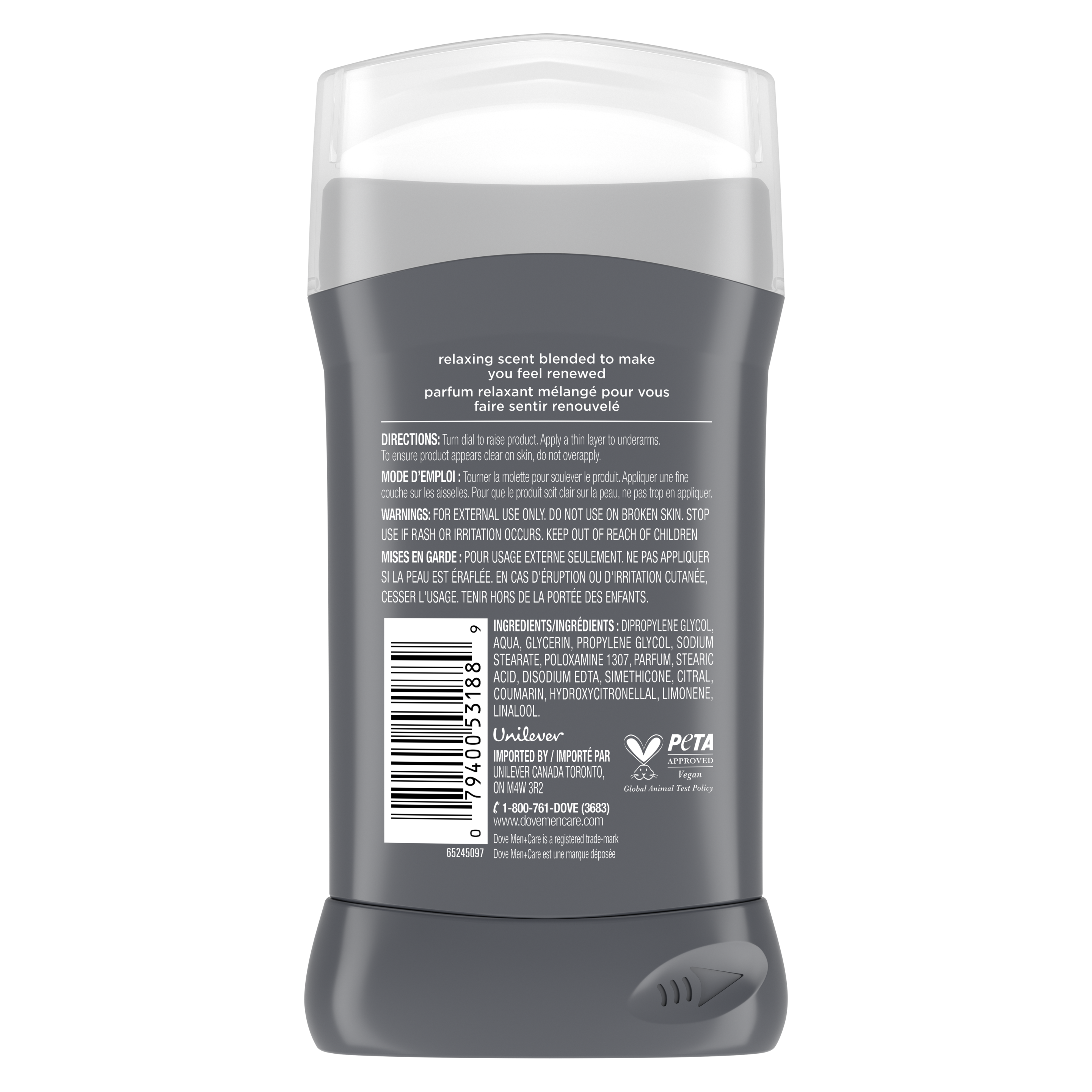 Dove Men+Care Deodorant Stick Paradise Coconut Water + Pineapple