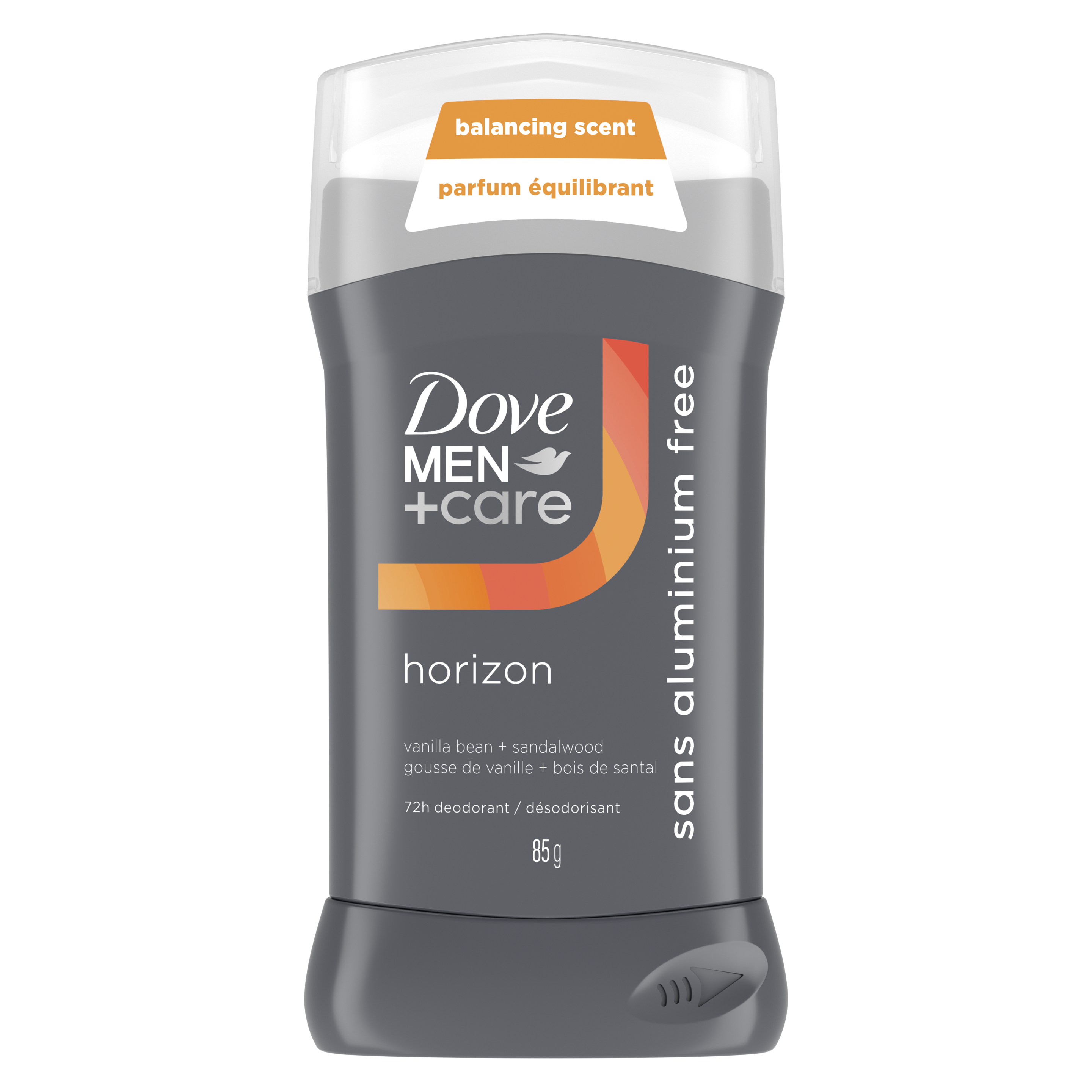 Dove Men+Care Deodorant Stick Horizon Vanilla Bean + Sandalwood packshot