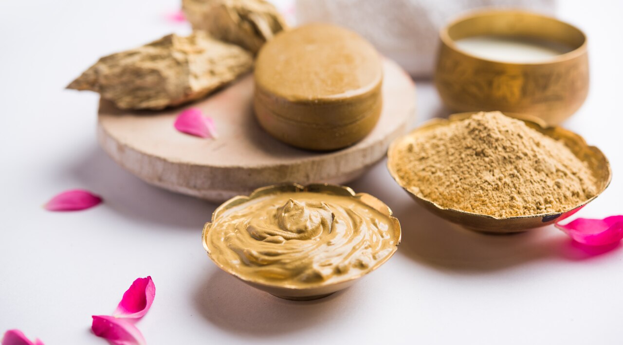 3. Rose and Multani Mitti Pack (For Oily/Acne-Prone Skin)