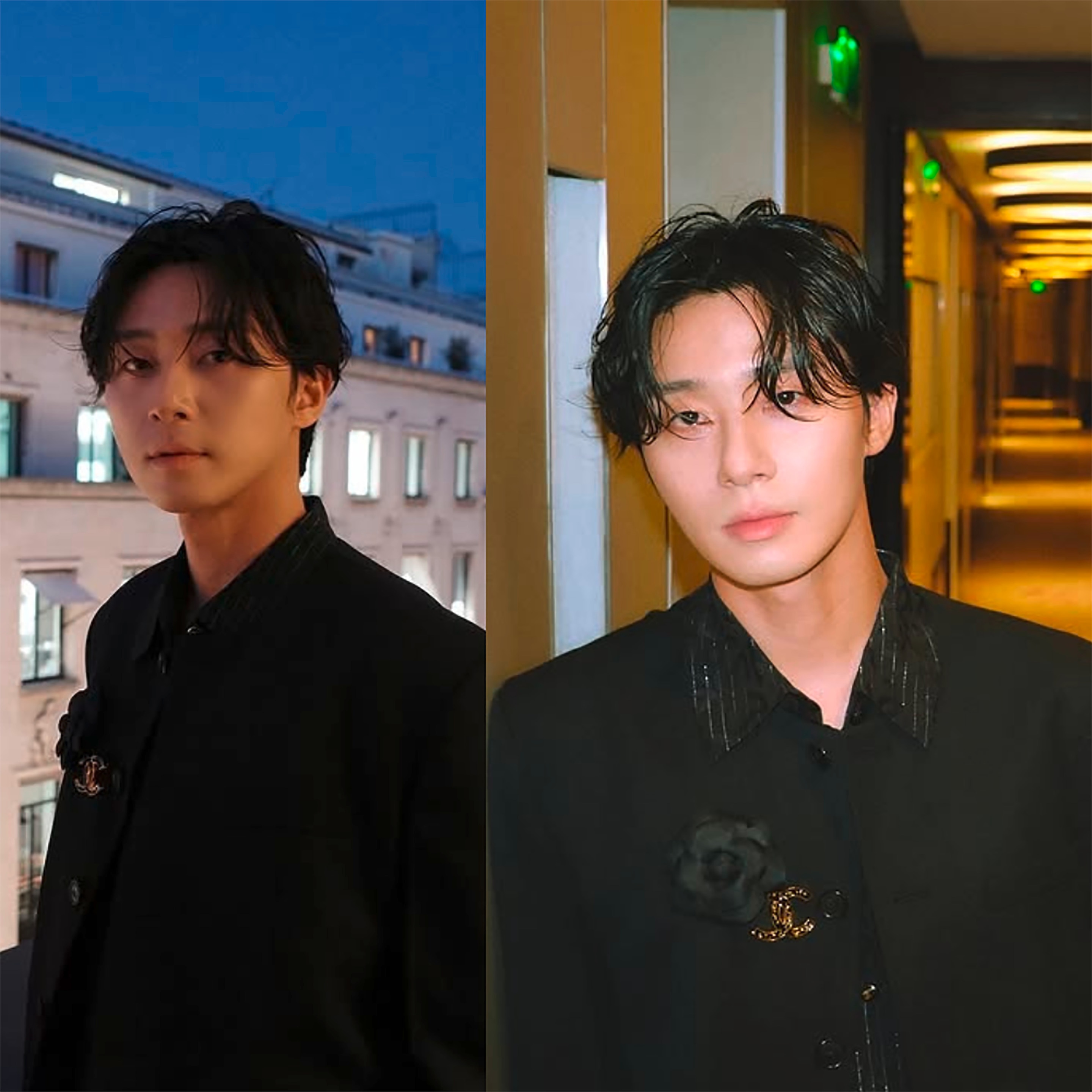 Actor with slightly long, kimpy hair.