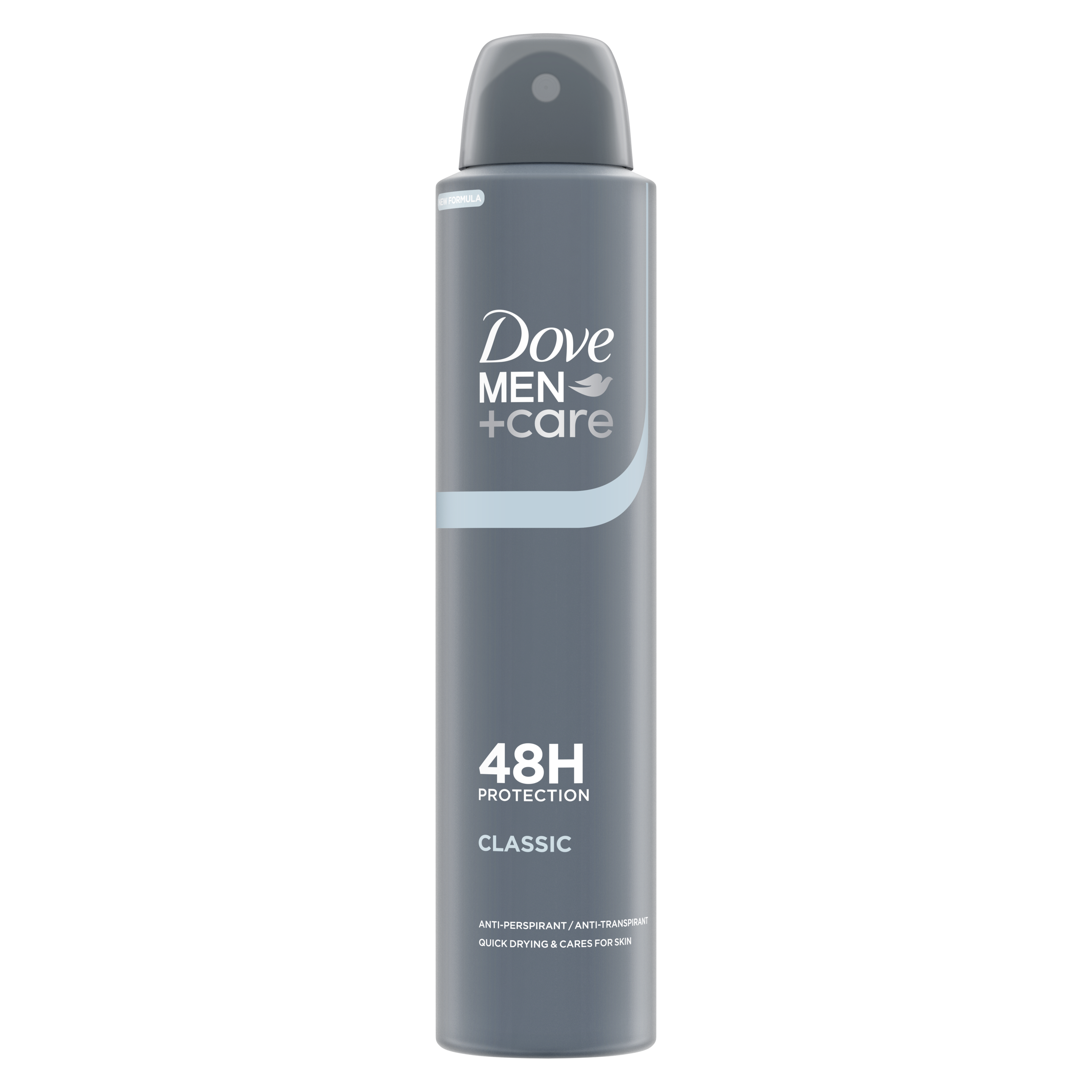 Dove Men+Care Classic Antiperspirant Deodorant 200ml packshot