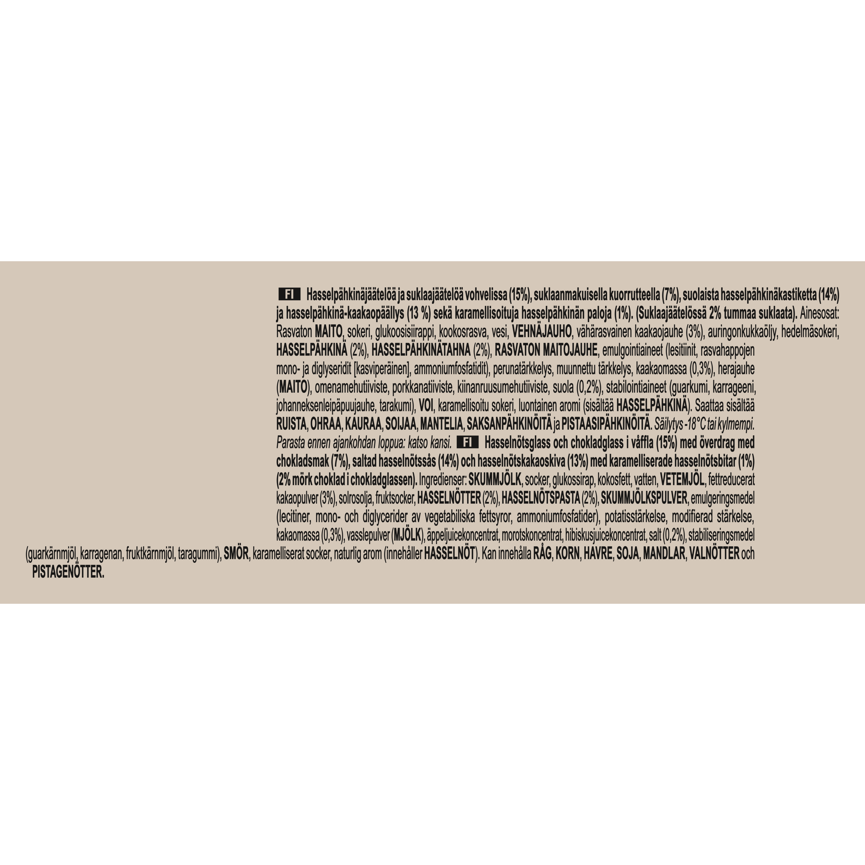 142147501 (Ingredient Label)