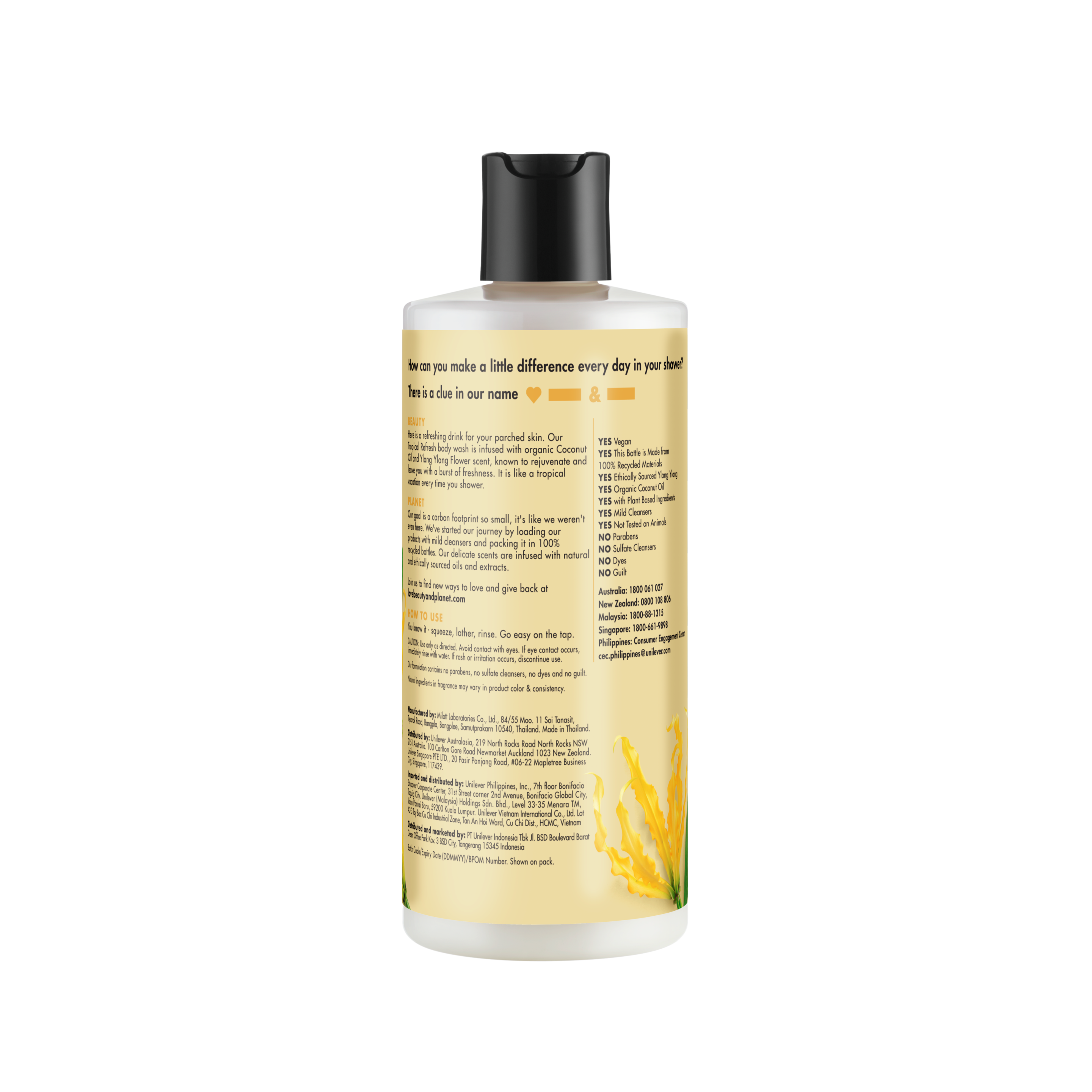Coconut Oil & Ylang Ylang Body Wash