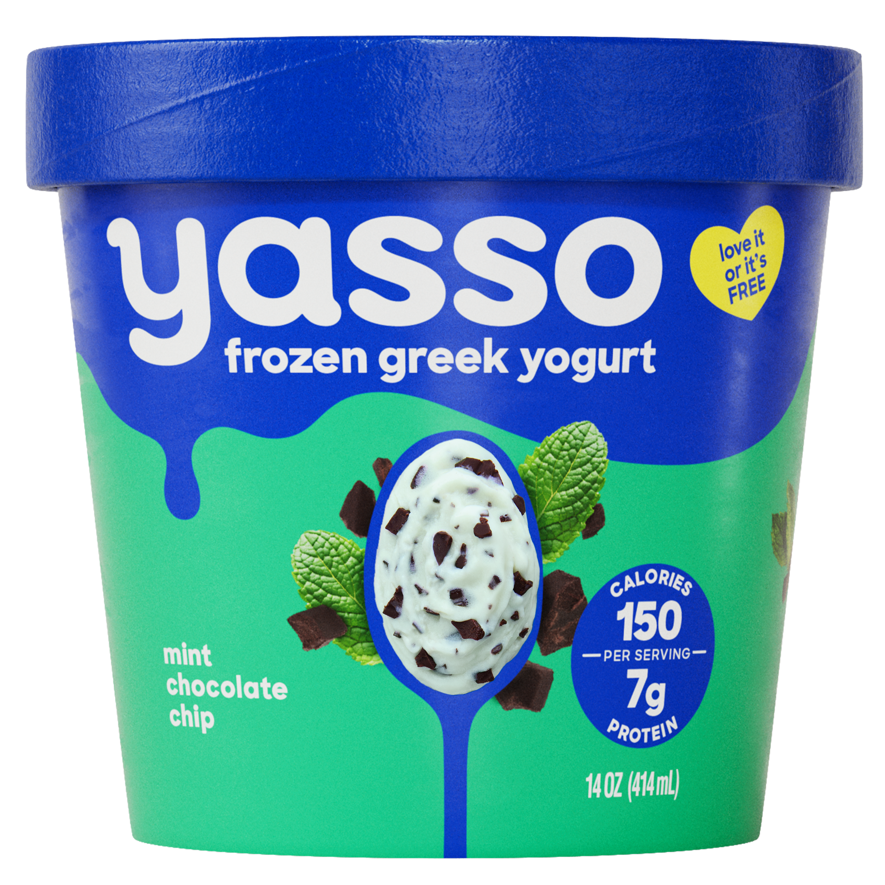 Yasso Spoonables Mint Chocolate Chip Hero packshot