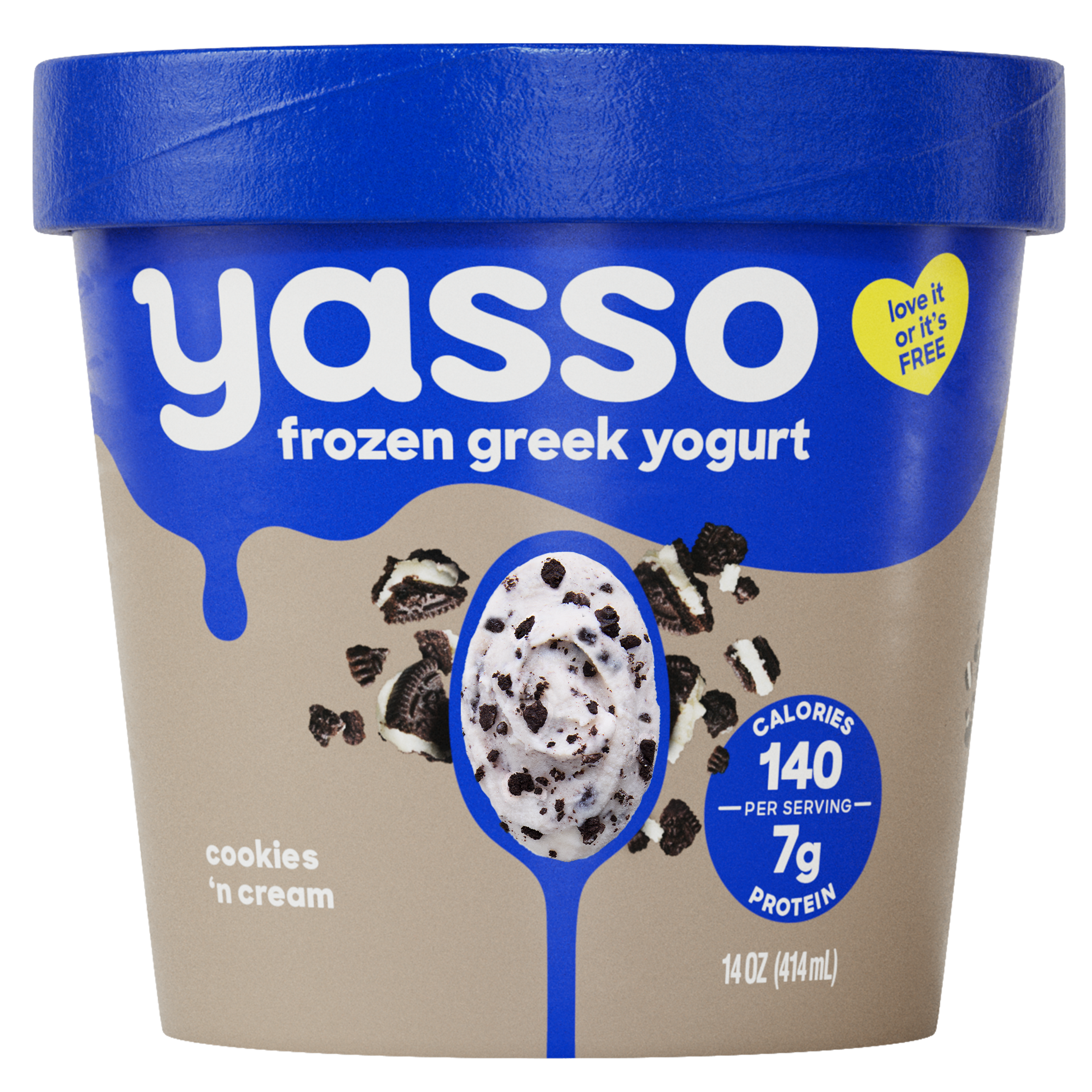 Yasso Spoonables Cookies 'n Cream Hero packshot