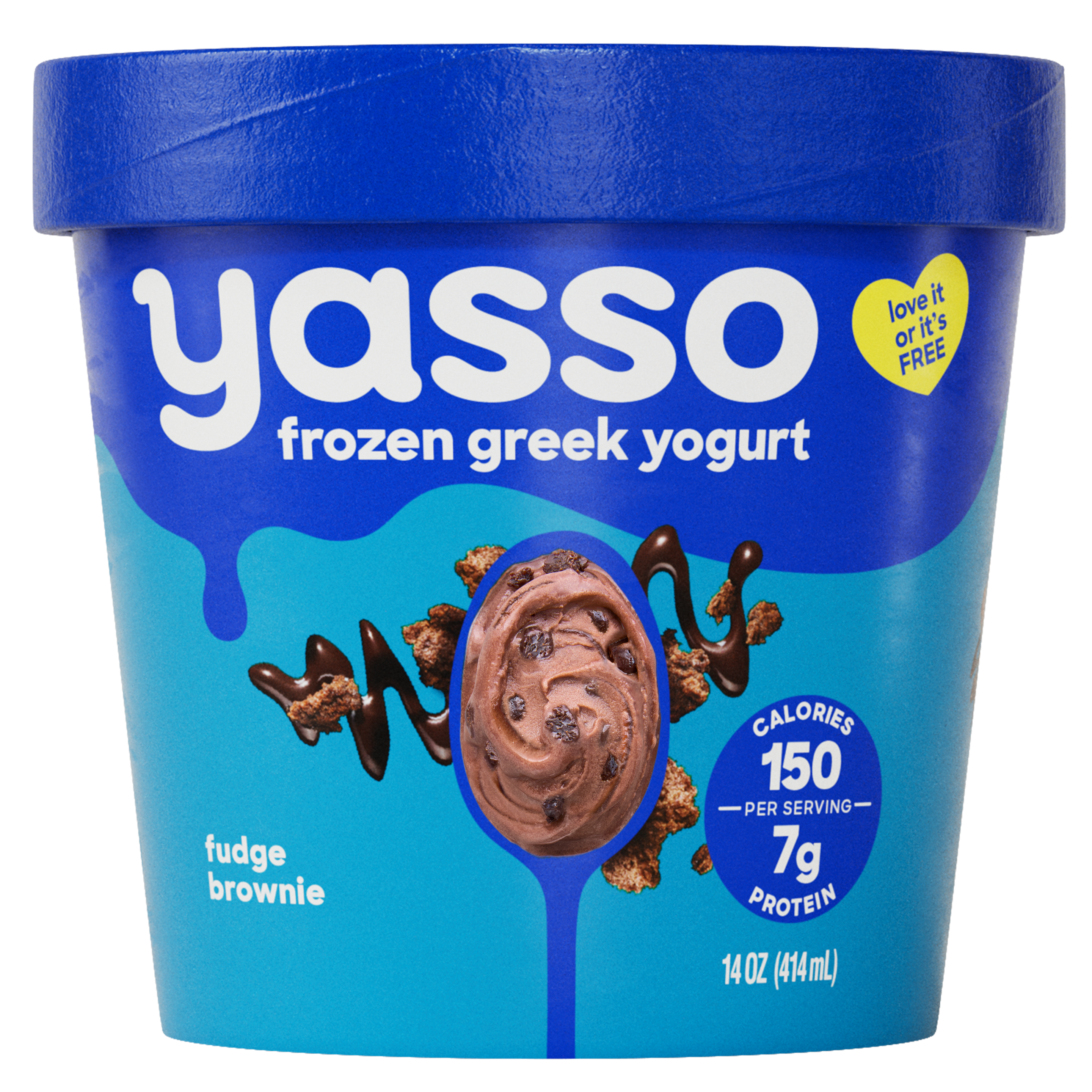 Yasso Spoonables Fudge Brownie Hero packshot