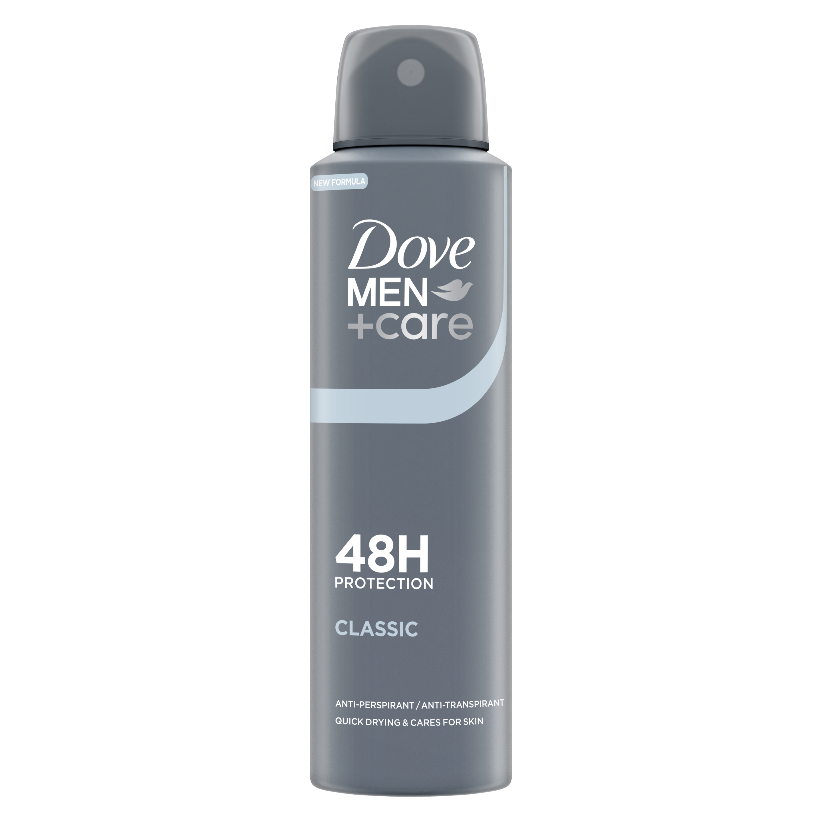 Dove Men+Care Classic Antiperspirant Deodorant 150ml packshot
