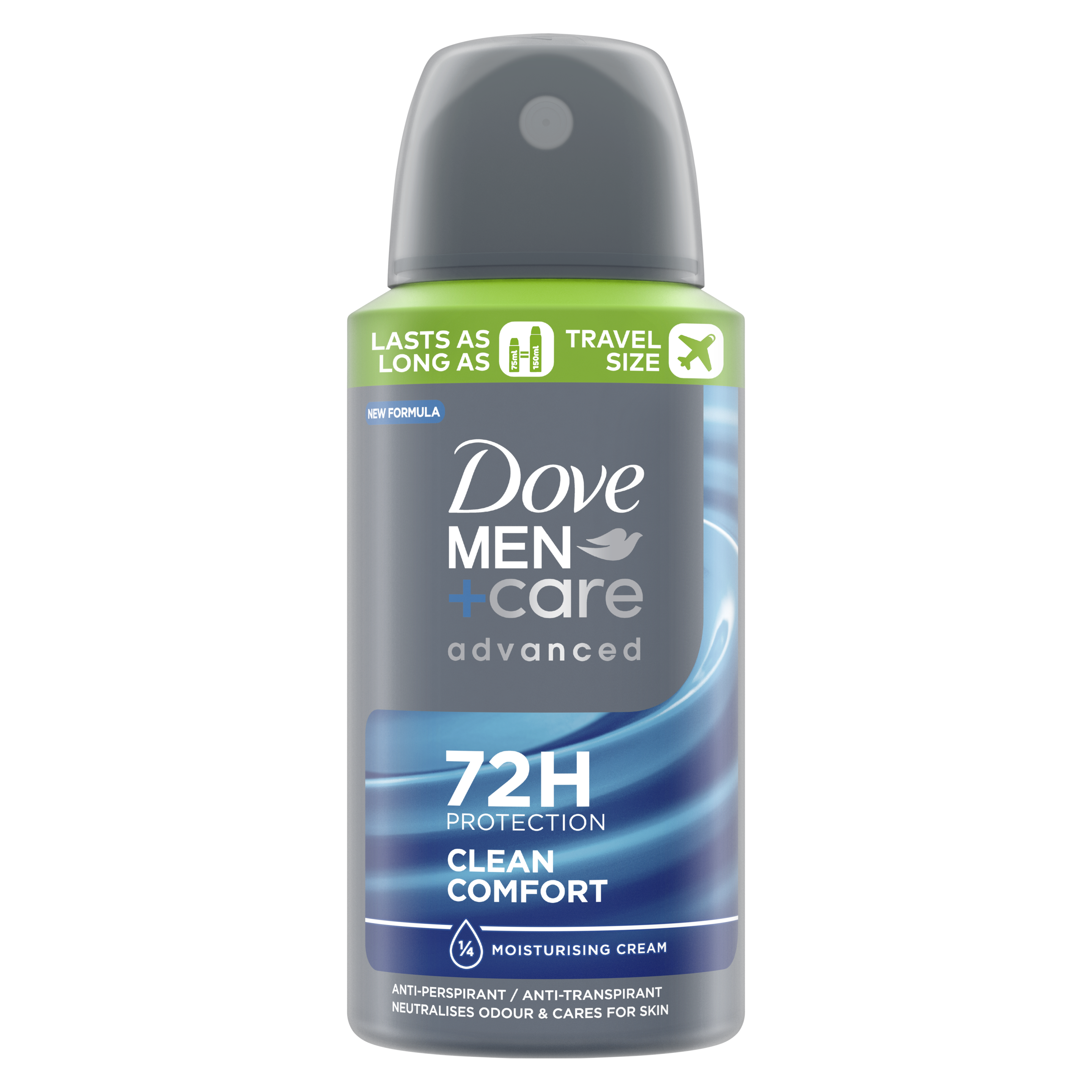 Dove Men+Care Clean Comfort Antiperspirant Deodorant 75ml