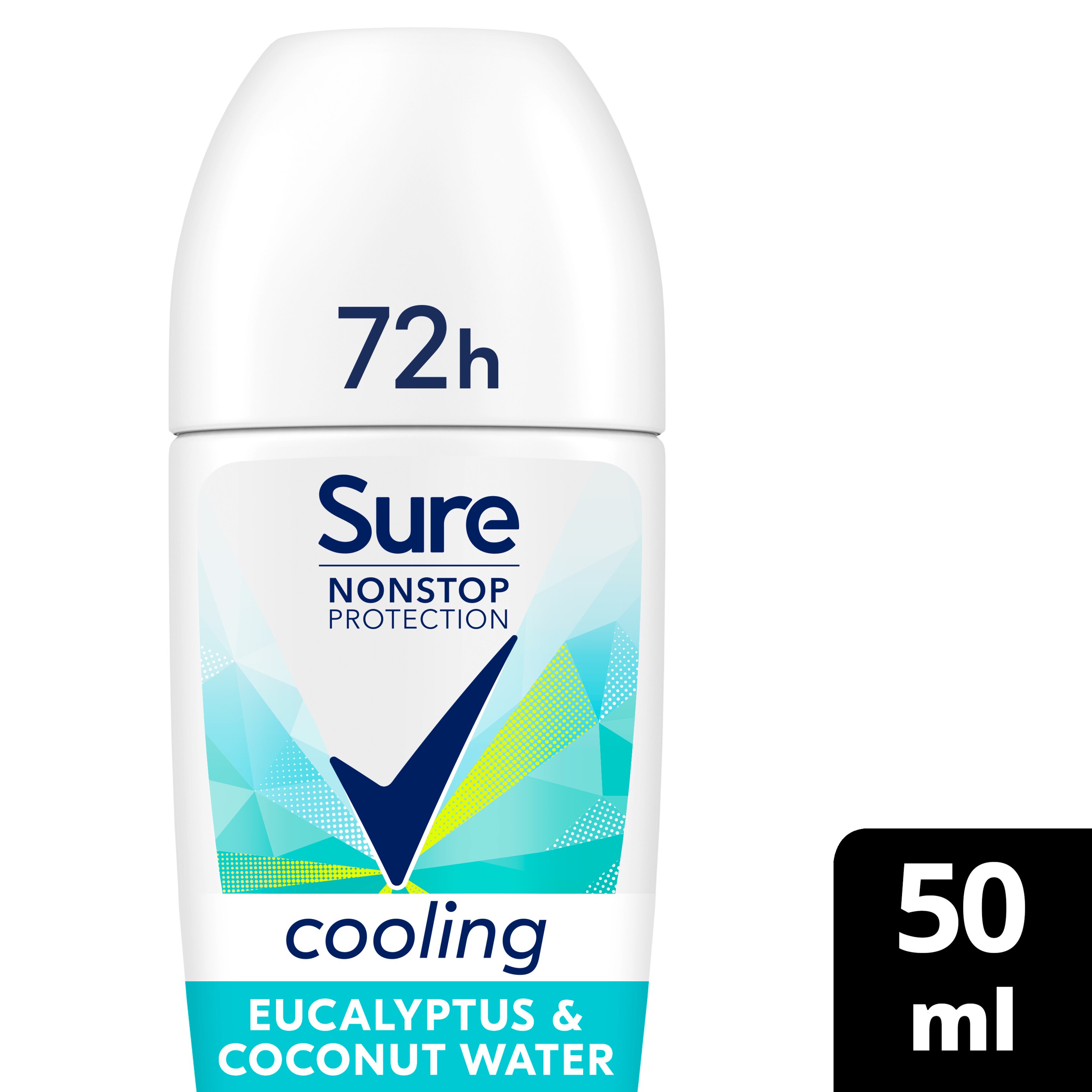 Sure Women 72hr Eucalyptus & Coconut Water Cooling Deodorant Roll-On