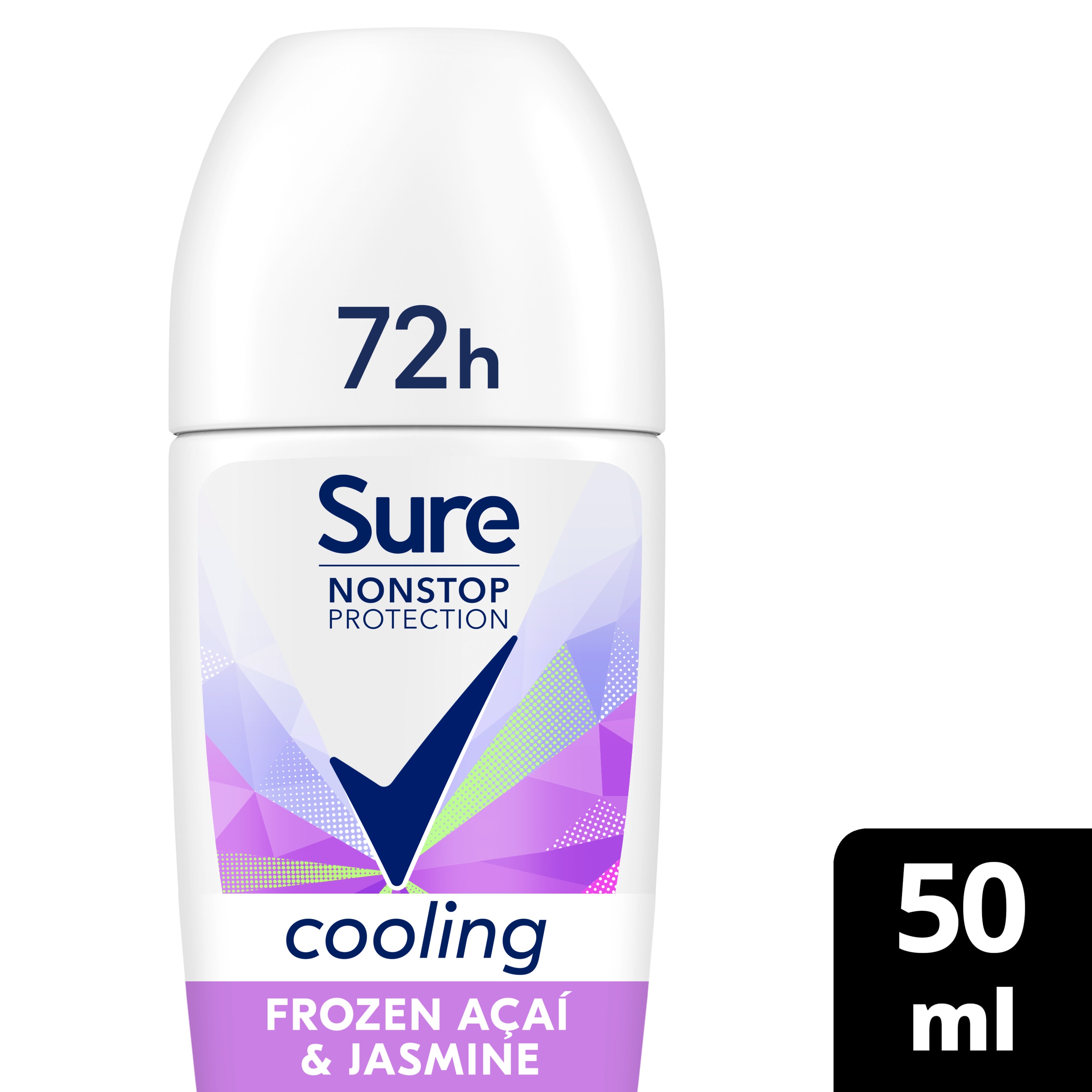 Sure Women 72hr Frozen Acai Berry & Jasmine Cooling Deodorant Roll-On