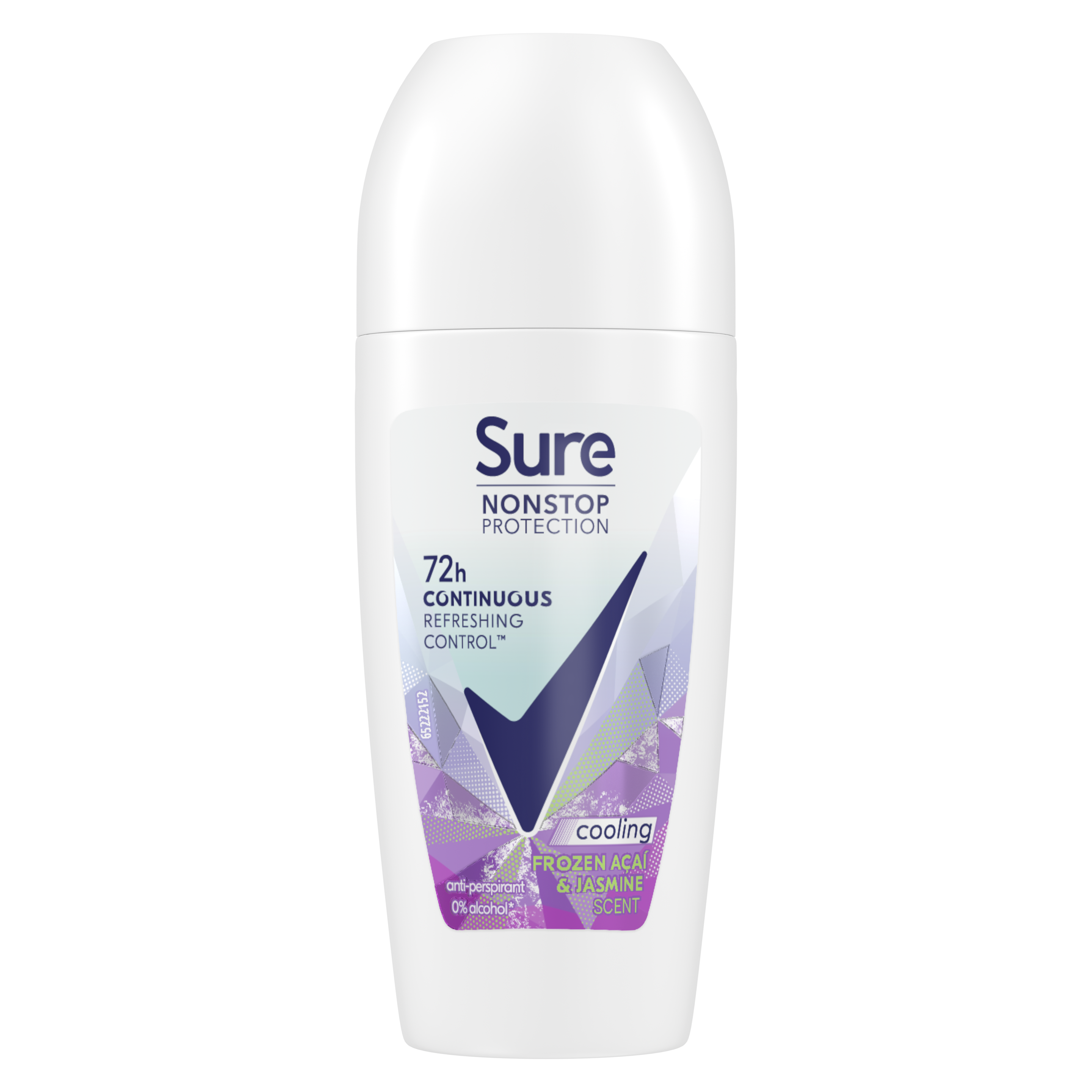 Sure Women 72hr Frozen Acai Berry & Jasmine Cooling Deodorant Roll-On packshot