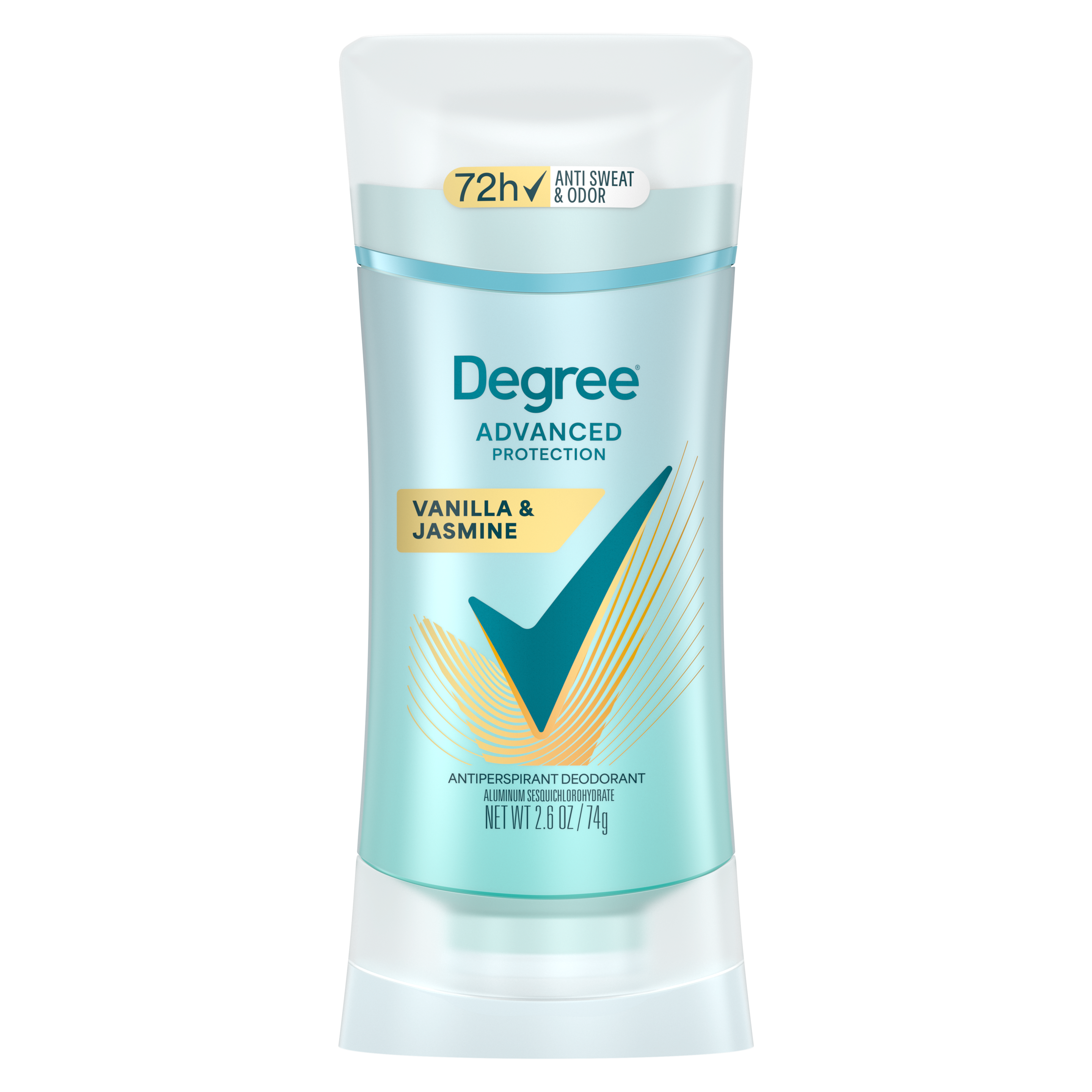 Vanilla + Jasmine Advanced Antiperspirant Stick by Degree