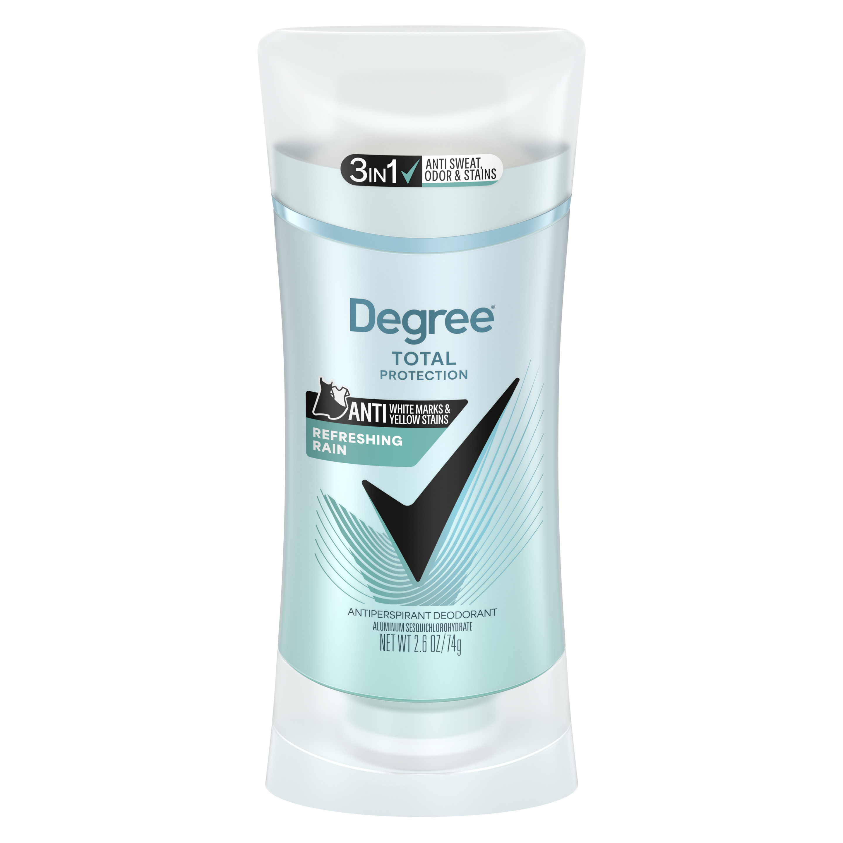 Degree Women UltraClear Black+White Pure Rain Antiperspirant Deodorant Stick 2.6oz
