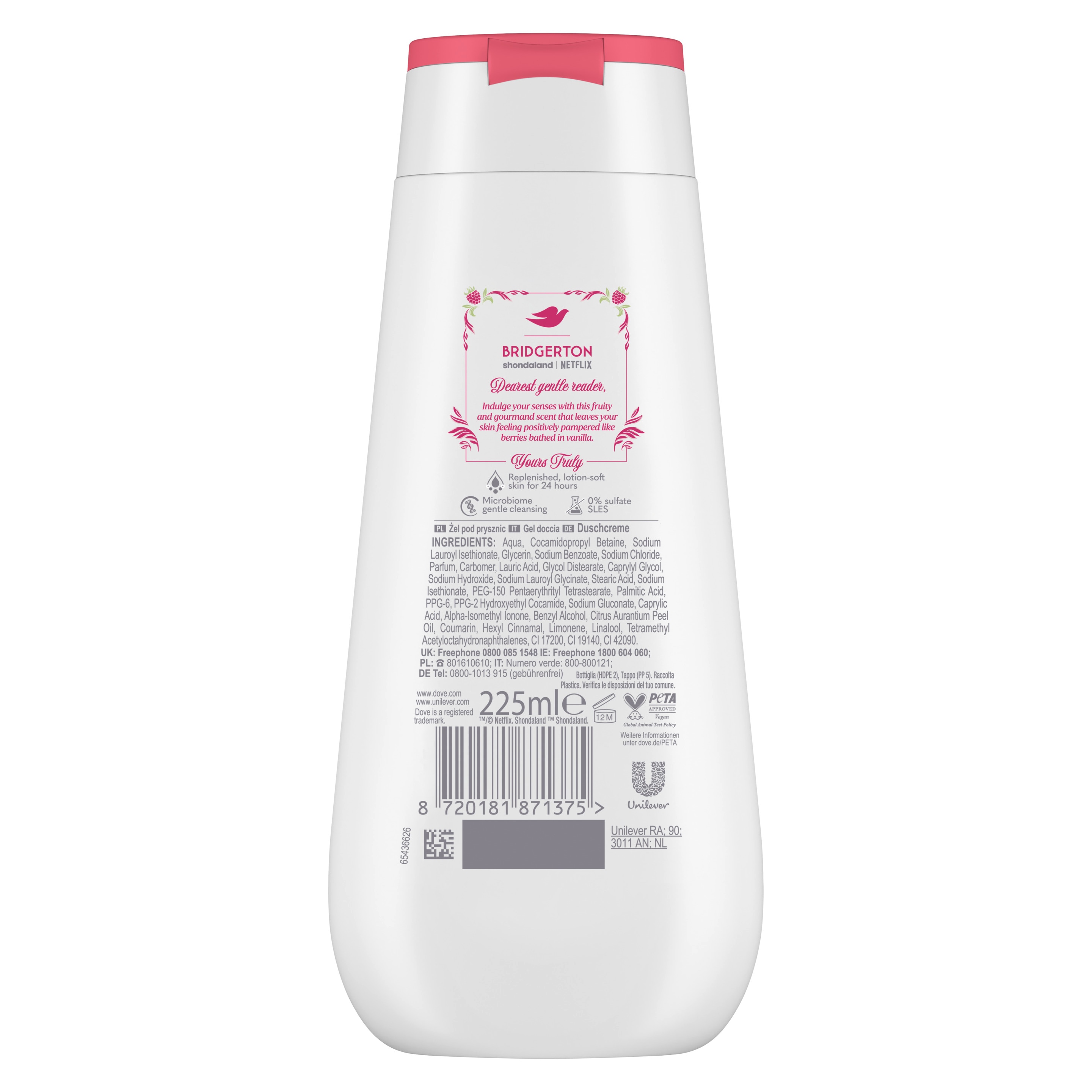 Docciaschiuma Bridgerton Raspberry RendezVous