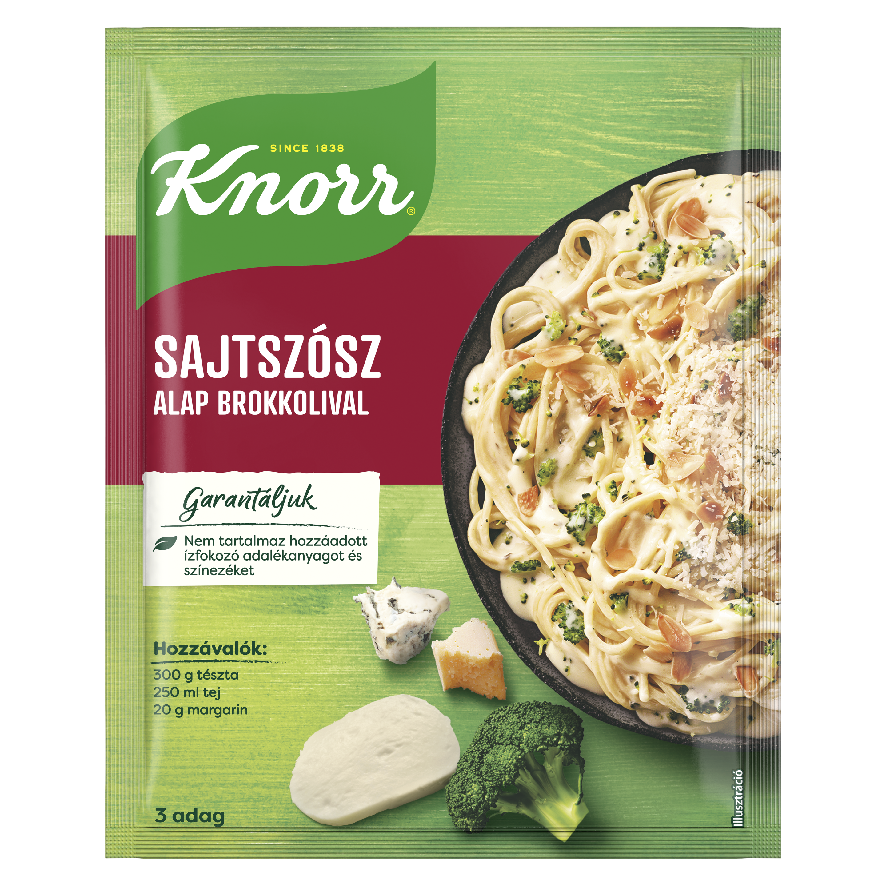 Knorr Sajtszósz alap brokkolival 29g