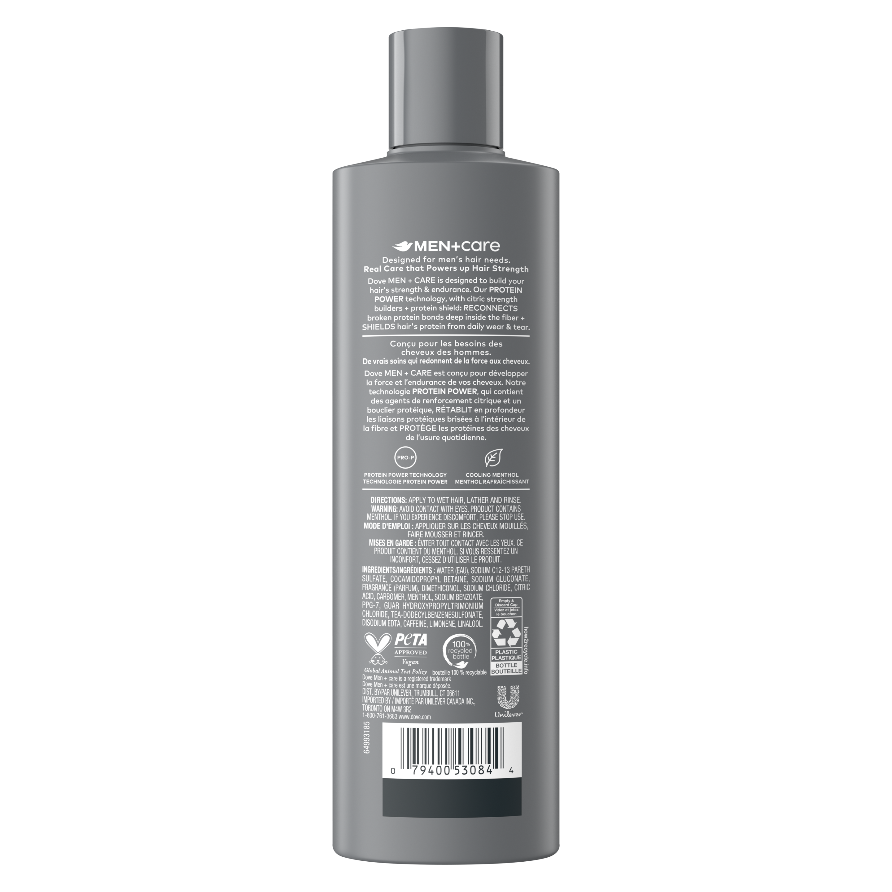 Dove Men+Care Fresh & Clean 2-in-1 Shampoo + Conditioner