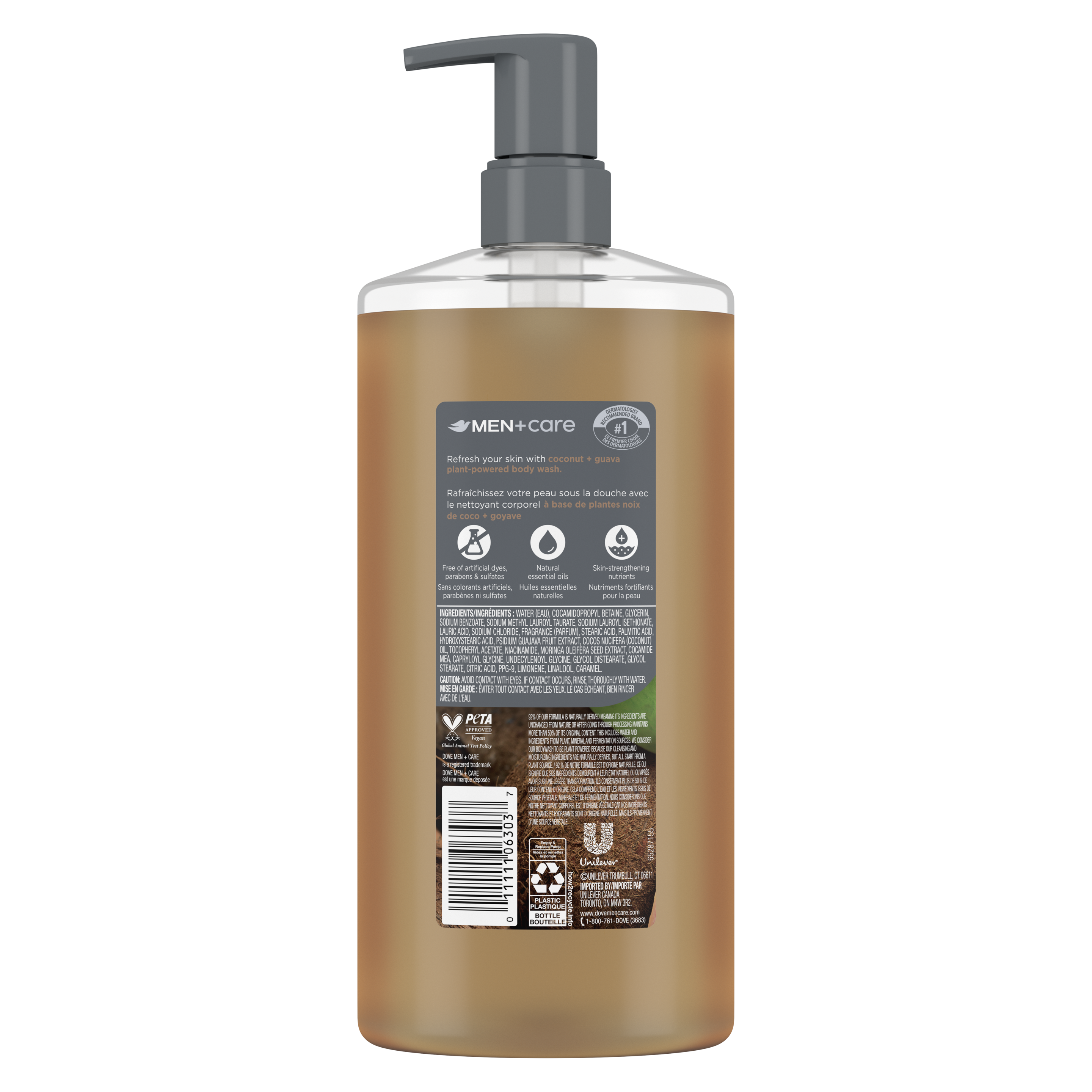 Men+Care Coconut + Guava Body Wash