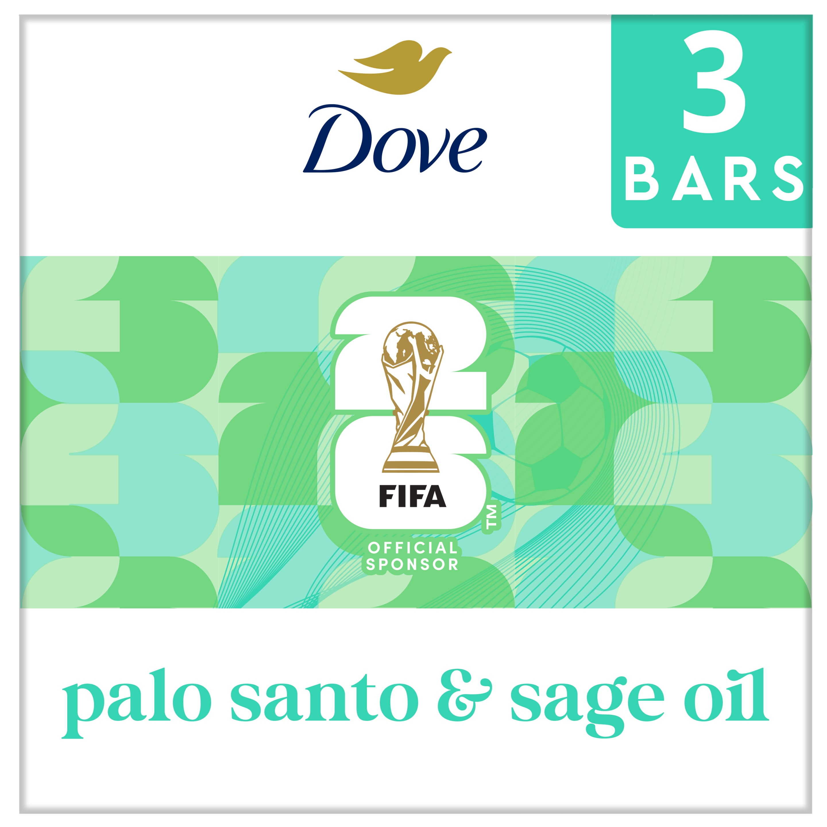 Dove Radiate Beauty Bar 3.75oz 6pk packshot