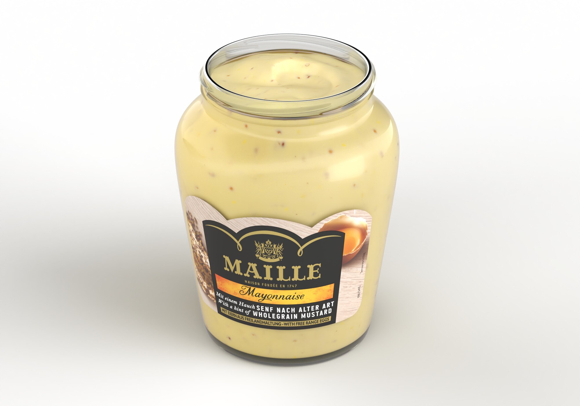 MAILLE MAYONNAISE FINE MIT SENF ALTE ART 320G