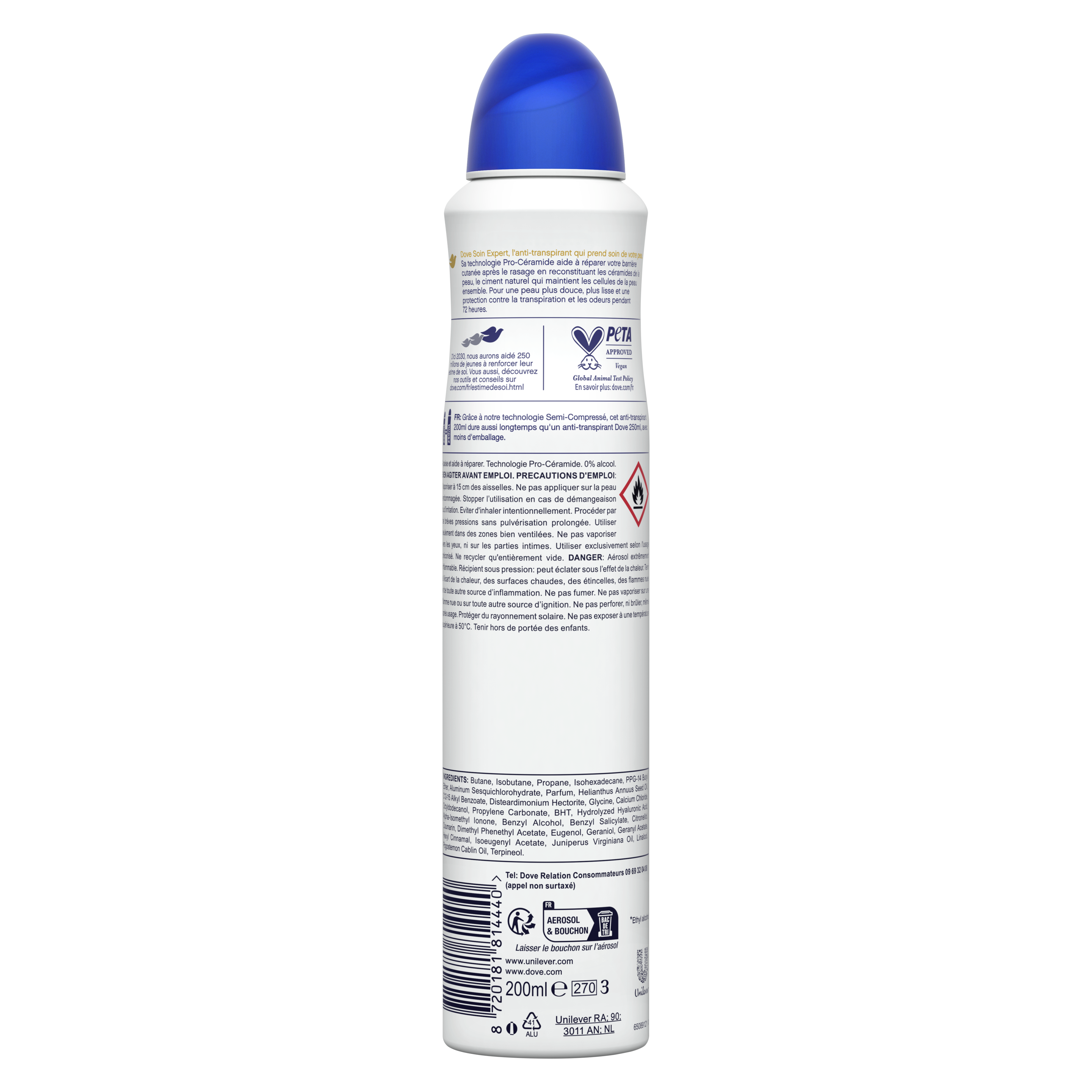Apaise & Aide à Réparer Anti-Transpirant Original Spray 200ml